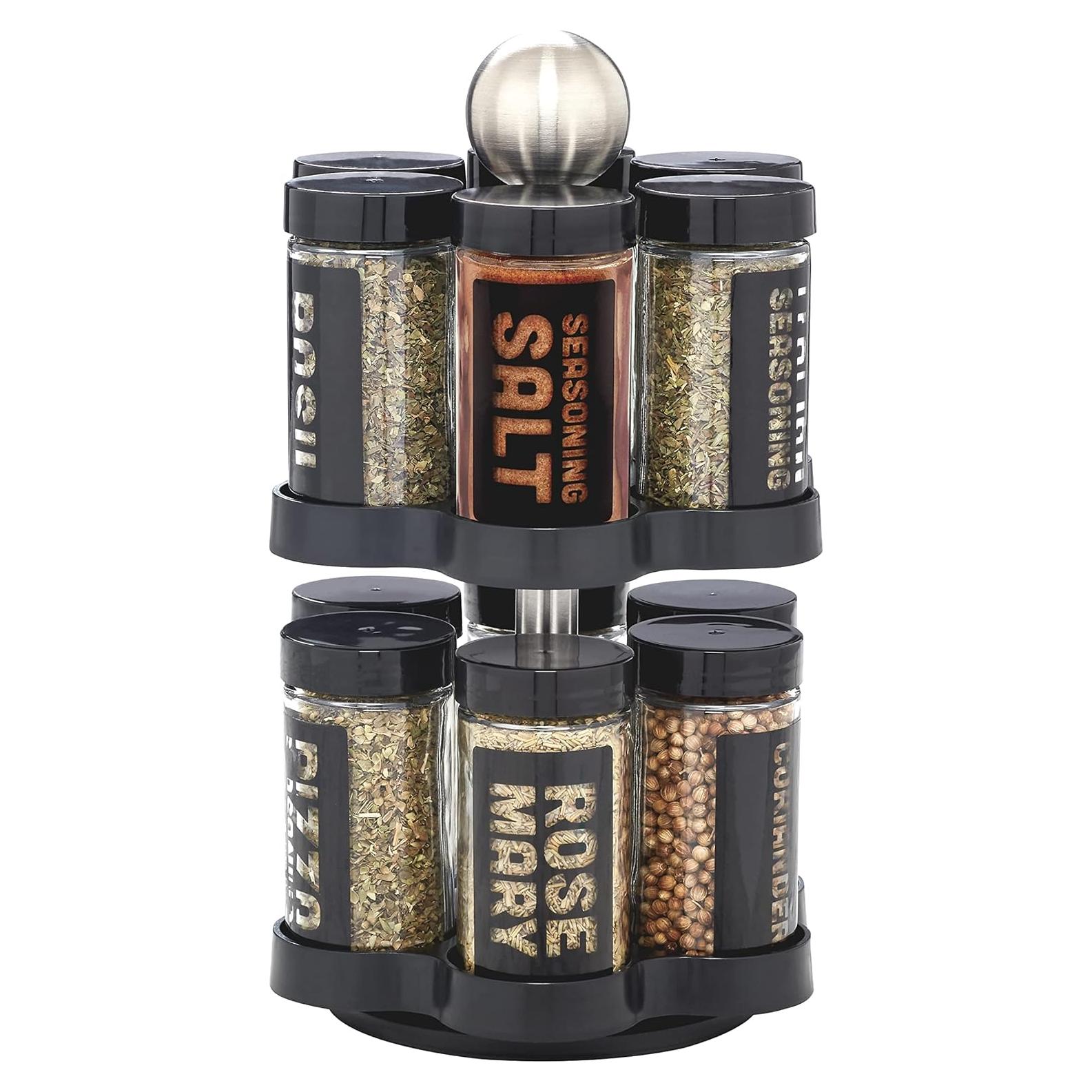 Estante Giratorio de Especias Kamenstein Madison 12 Tarros