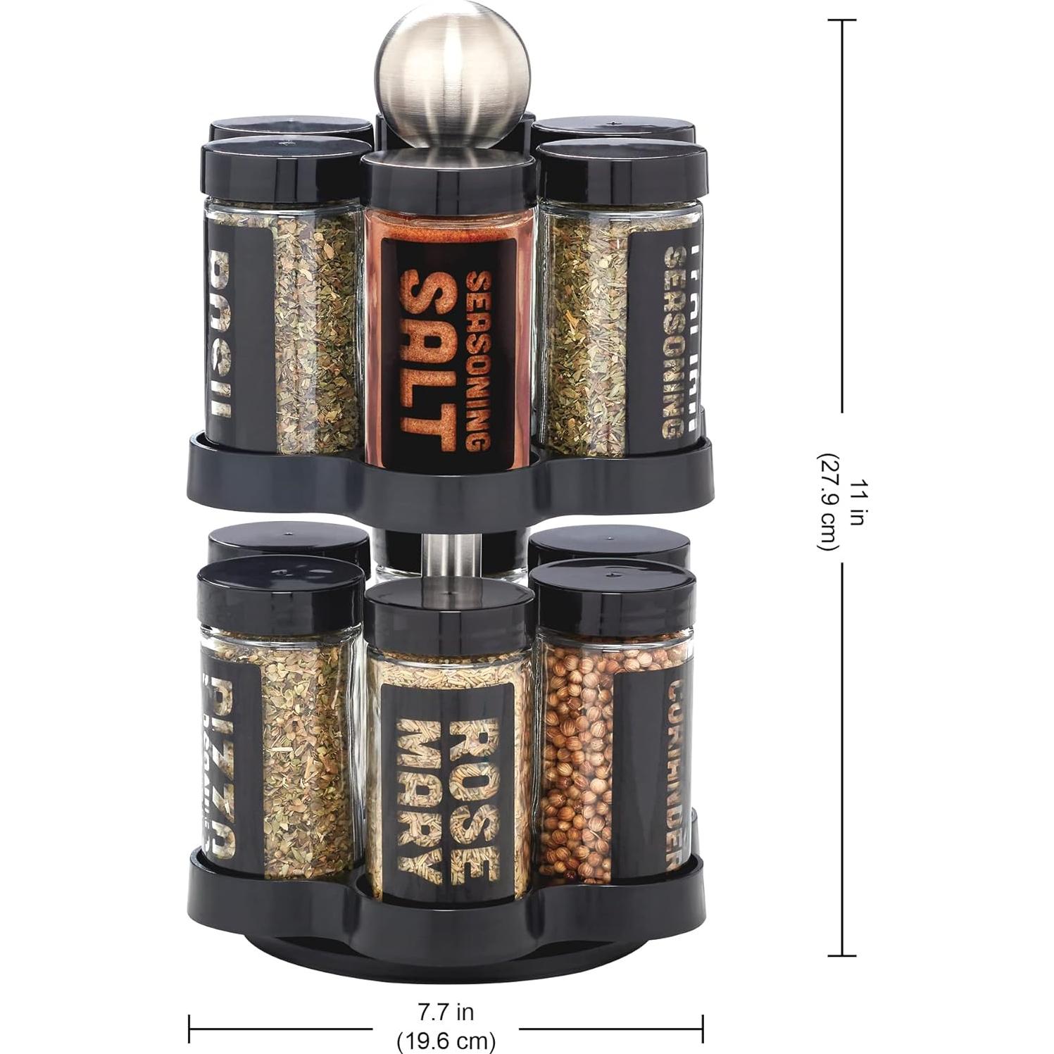 Estante Giratorio de Especias Kamenstein Madison 12 Tarros