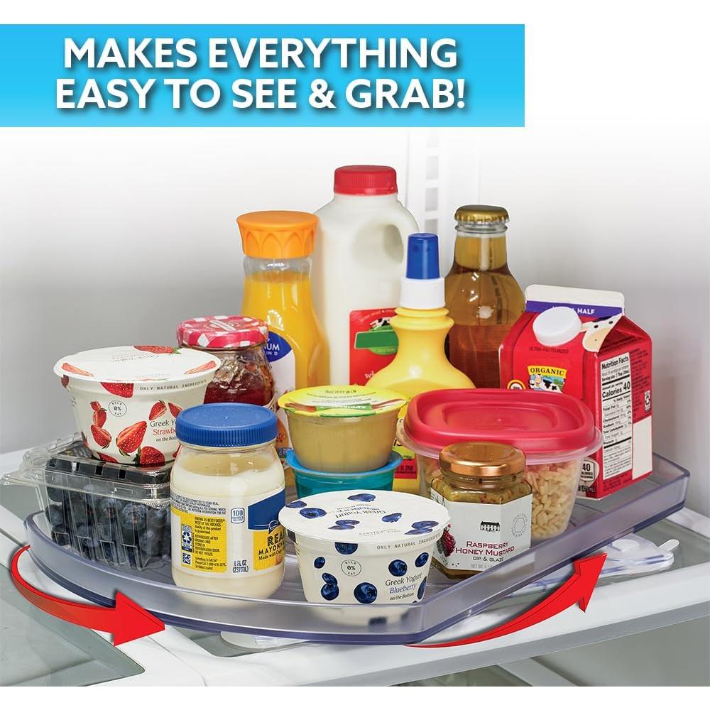 Organizador Rotativo de Refrigerador Ontel Smart Spin 42x28cm