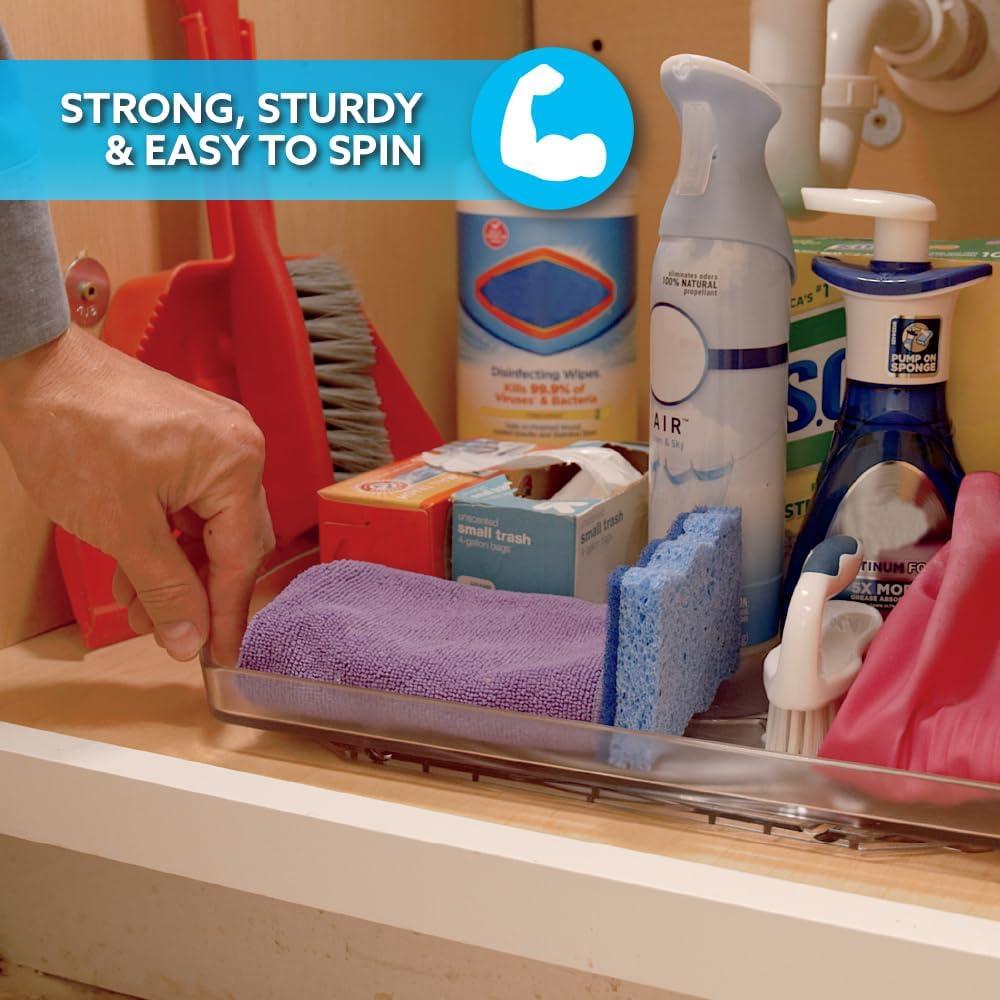 Organizador Rotativo de Refrigerador Ontel Smart Spin 42x28cm