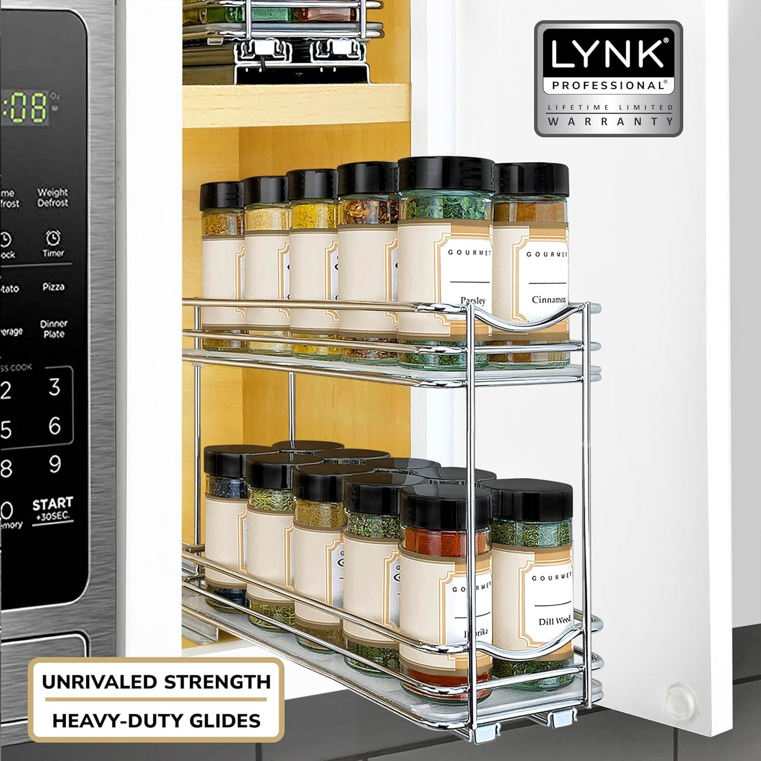 Estante Extraíble LYNK PROFESSIONAL 10,8 cm Cromo 2 Niveles