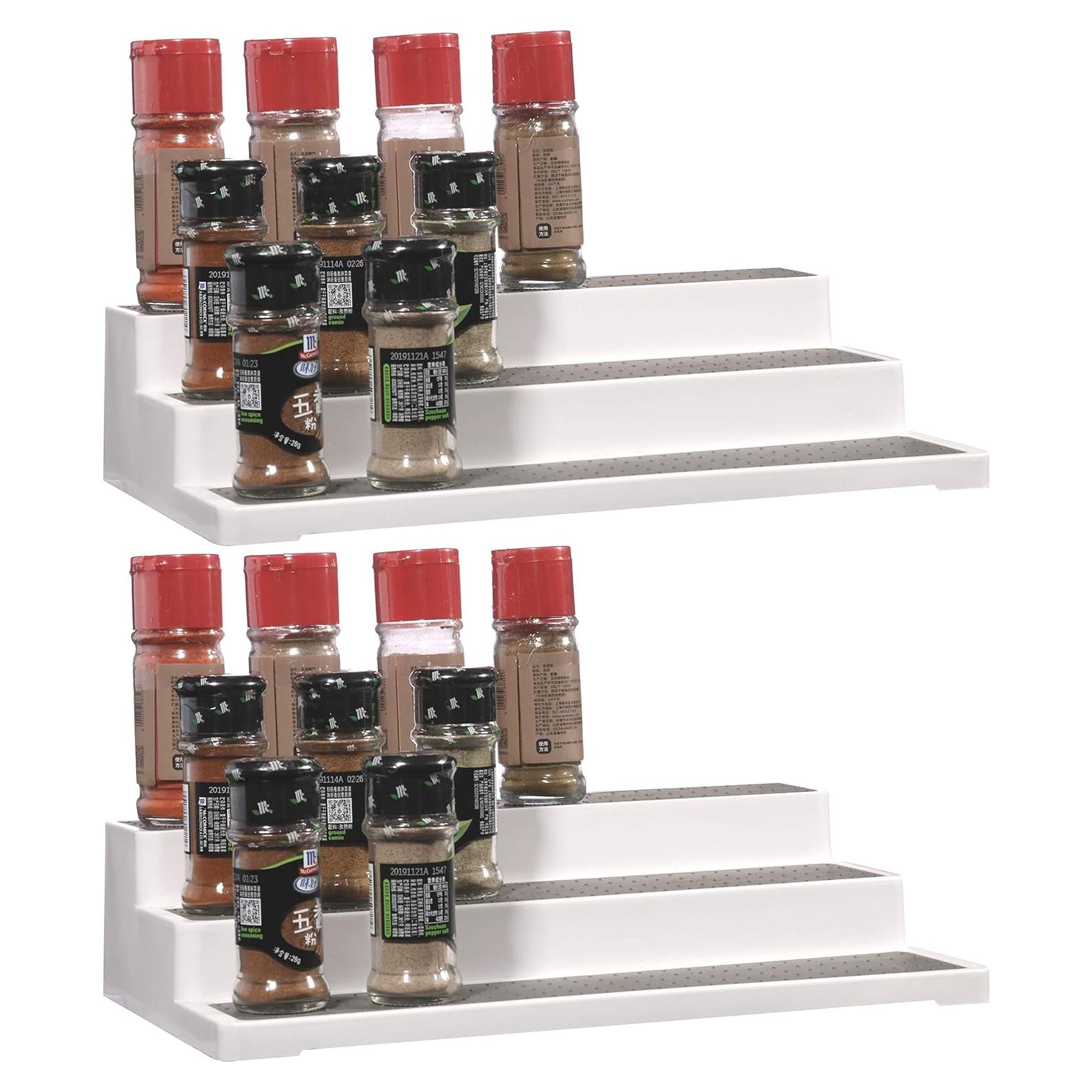 Organizador de especias Cq acrílico 2 unidades 36,83 cm