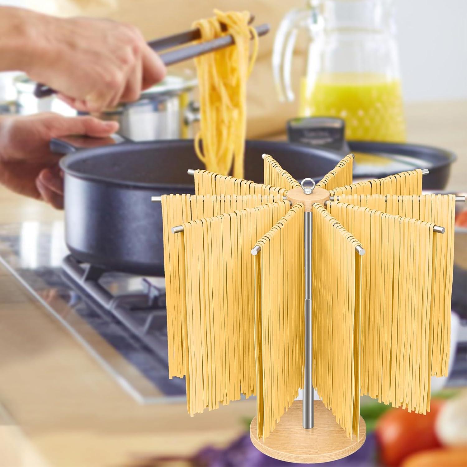 Soporte para Secar Pasta STWWO Ajustable Acero Inoxidable