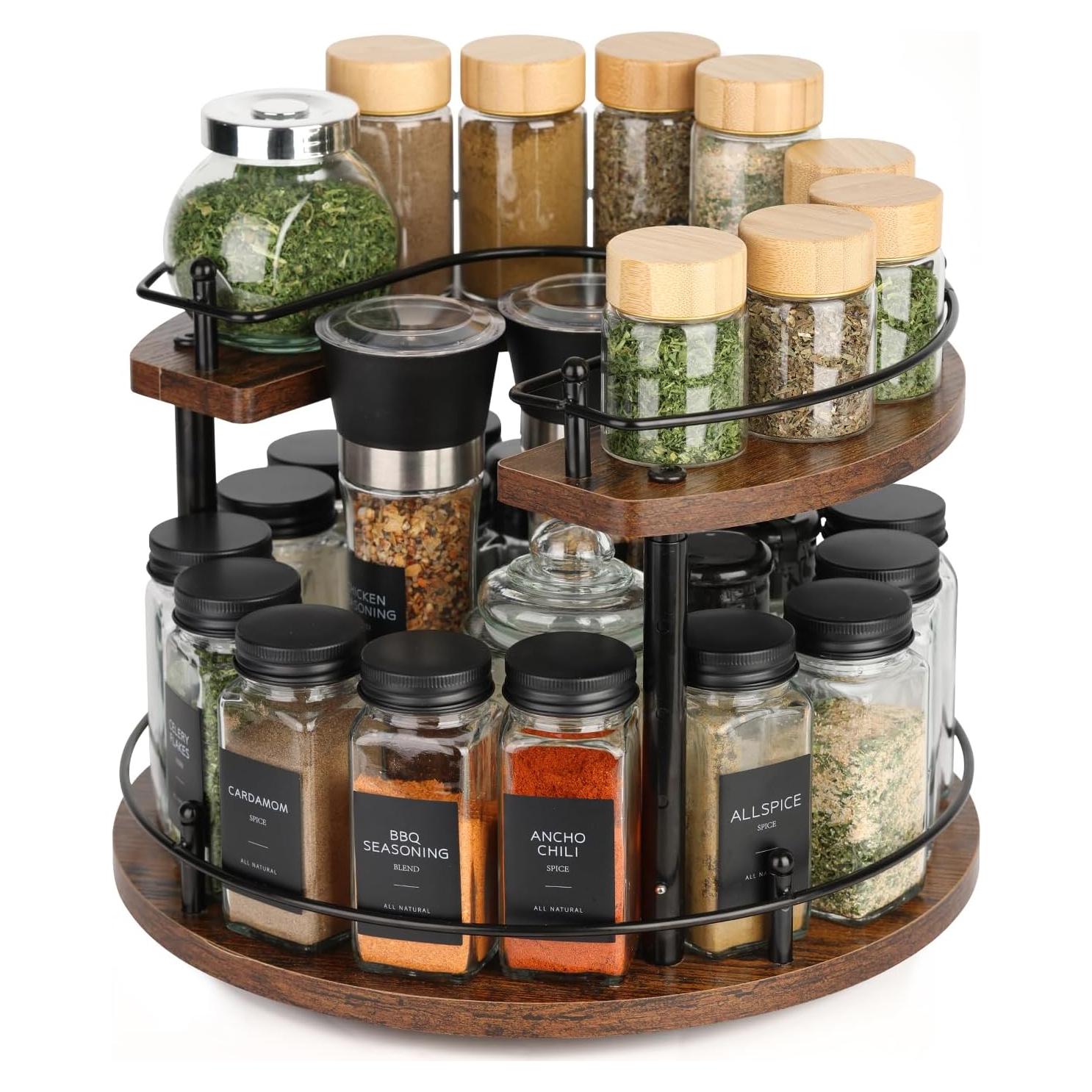 Organizador de Especias Giratorio Vigdit 2 Niveles 30,48 cm
