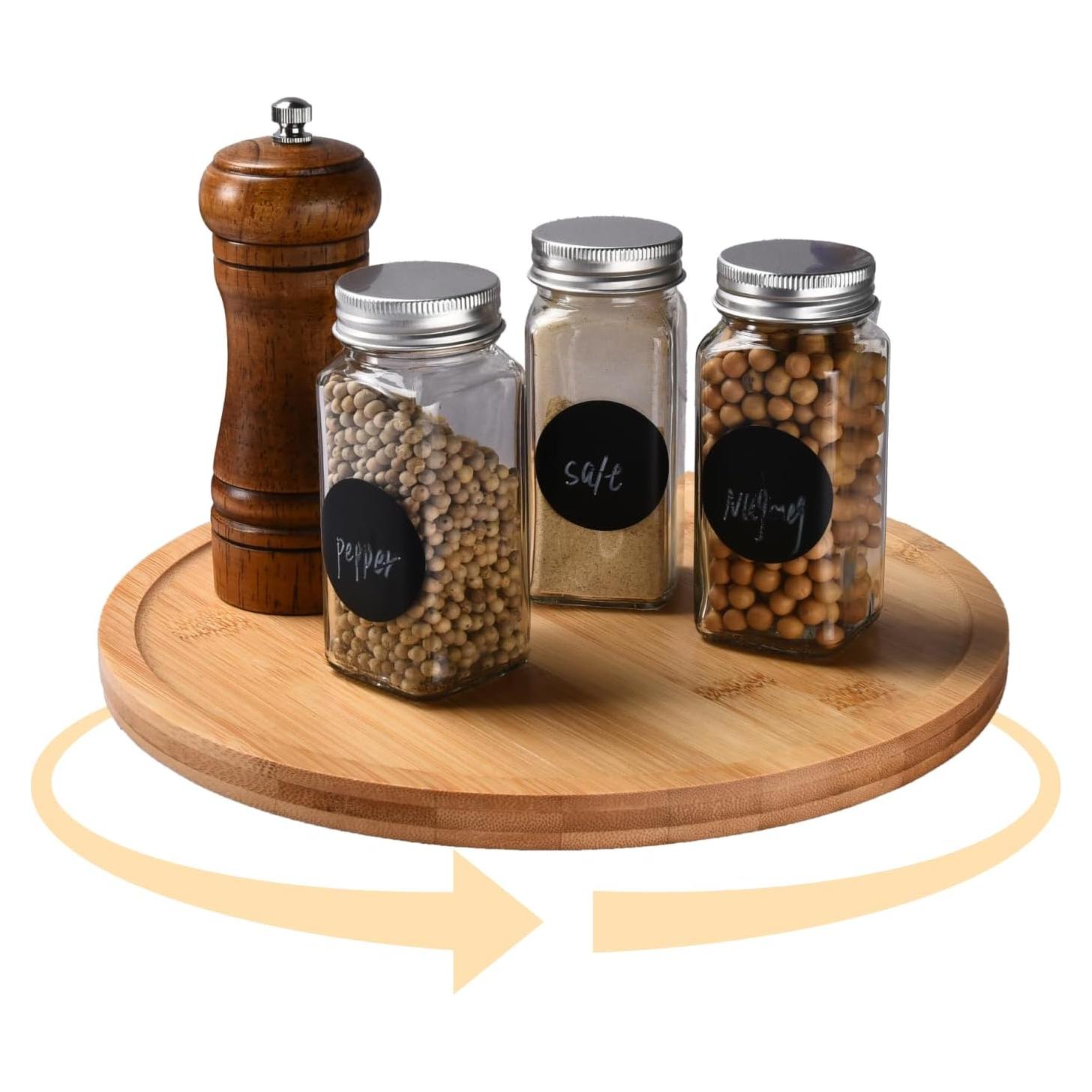 Organizador Giratorio de Bambú Prosumer's Choice 25,4 cm