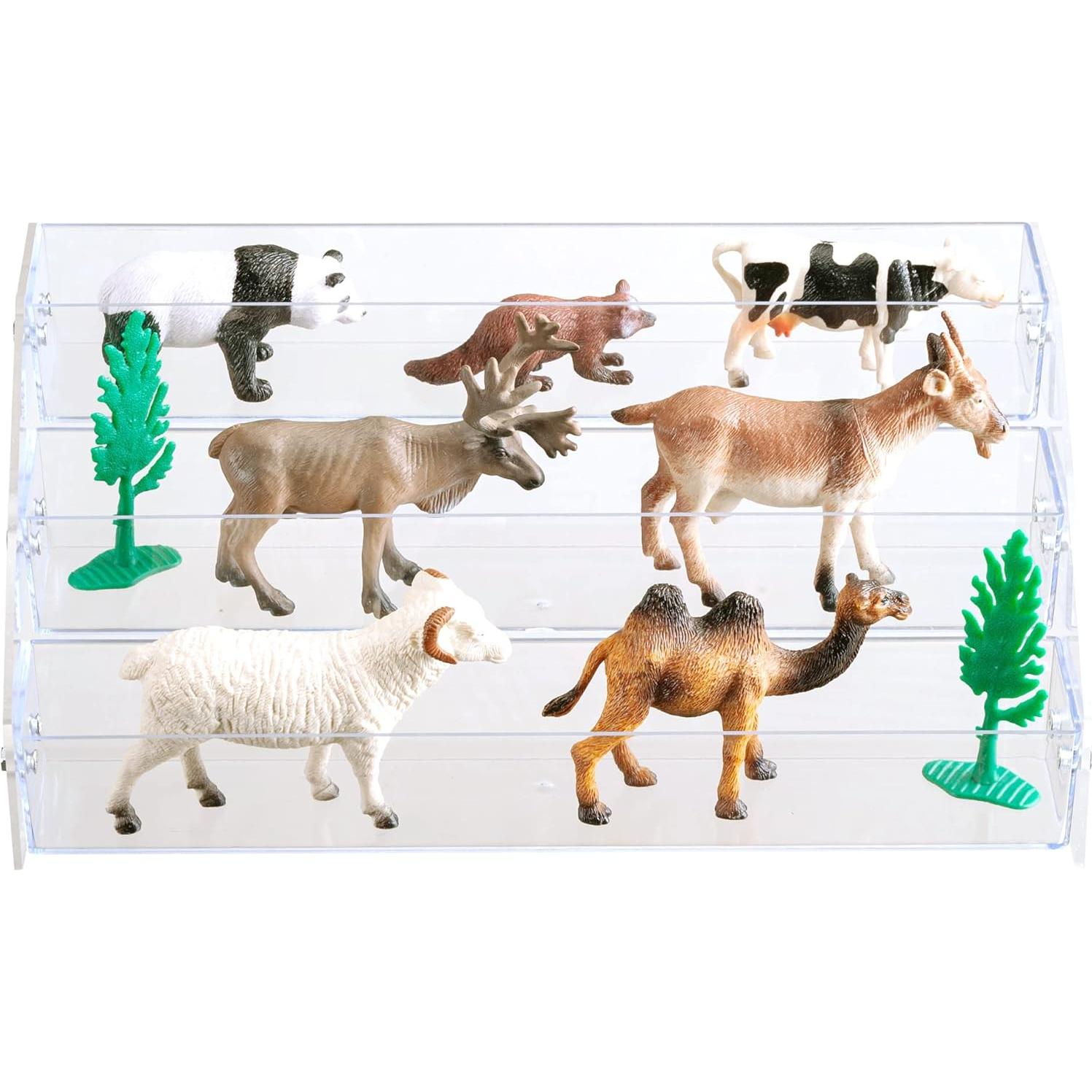 Estante de Especias Acrílico Kihor 3 Niveles 30,48 cm