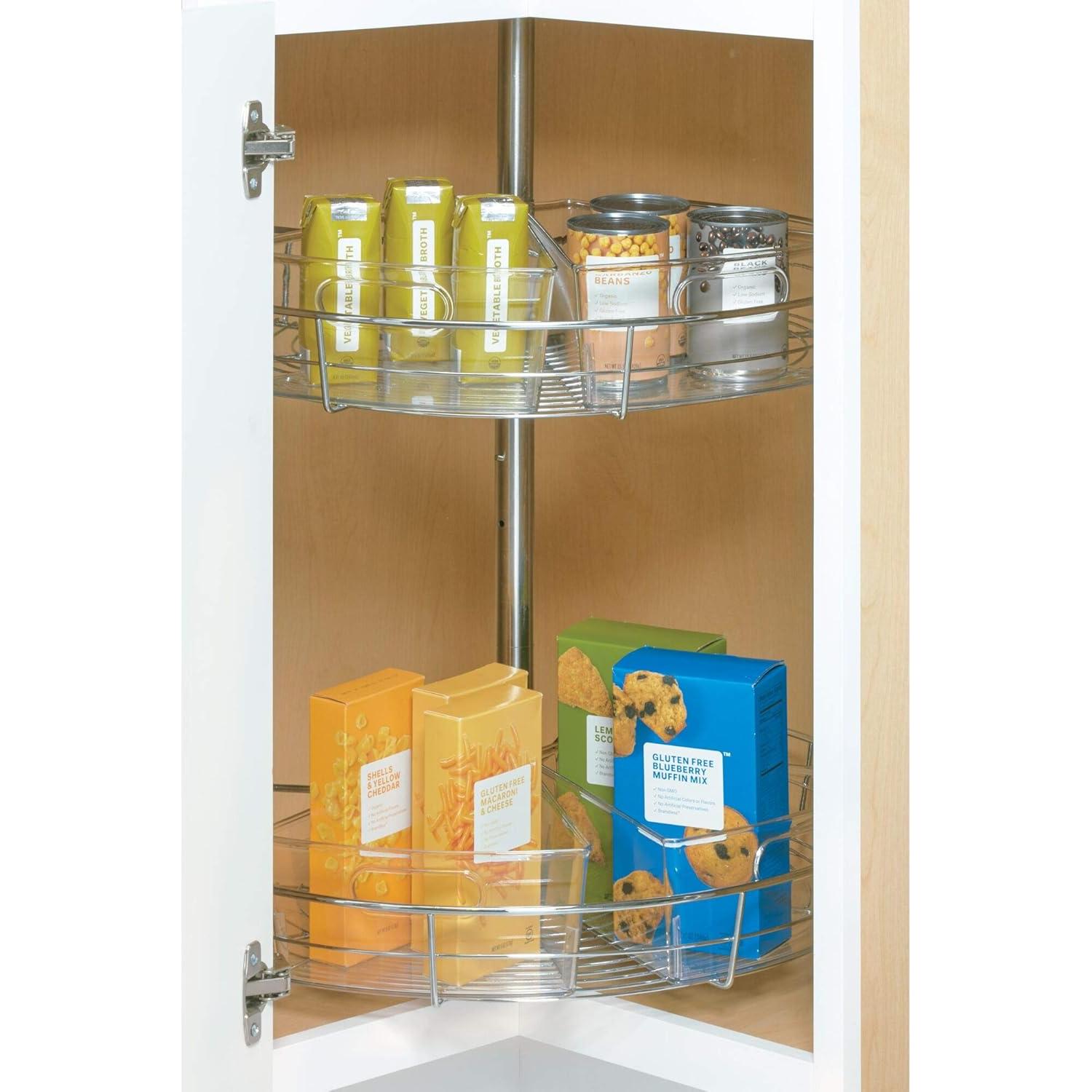 Contenedor de Almacenamiento iDesign Lazy Susan 26x24x10 cm