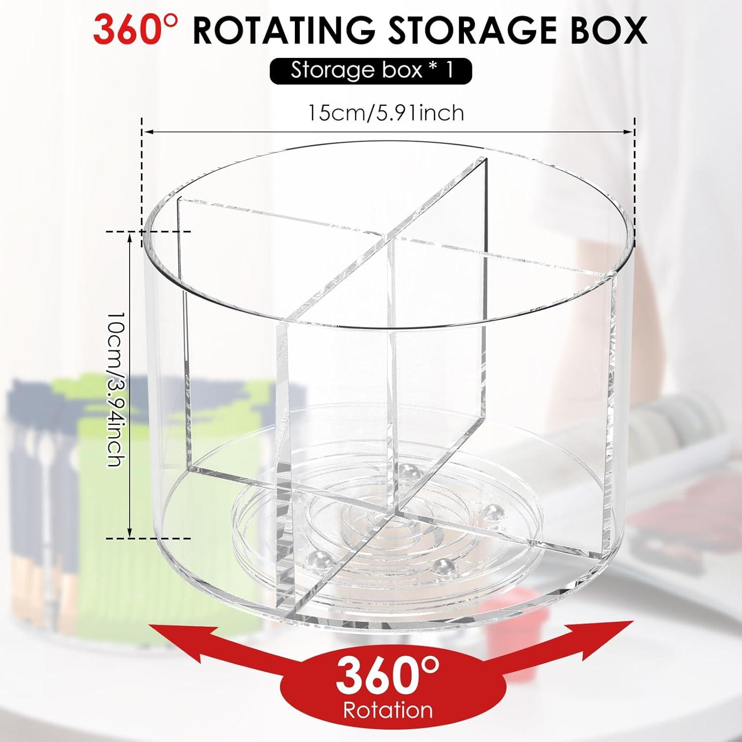 Organizador Giratorio de Bebidas VMBQRTI 4 Compartimentos