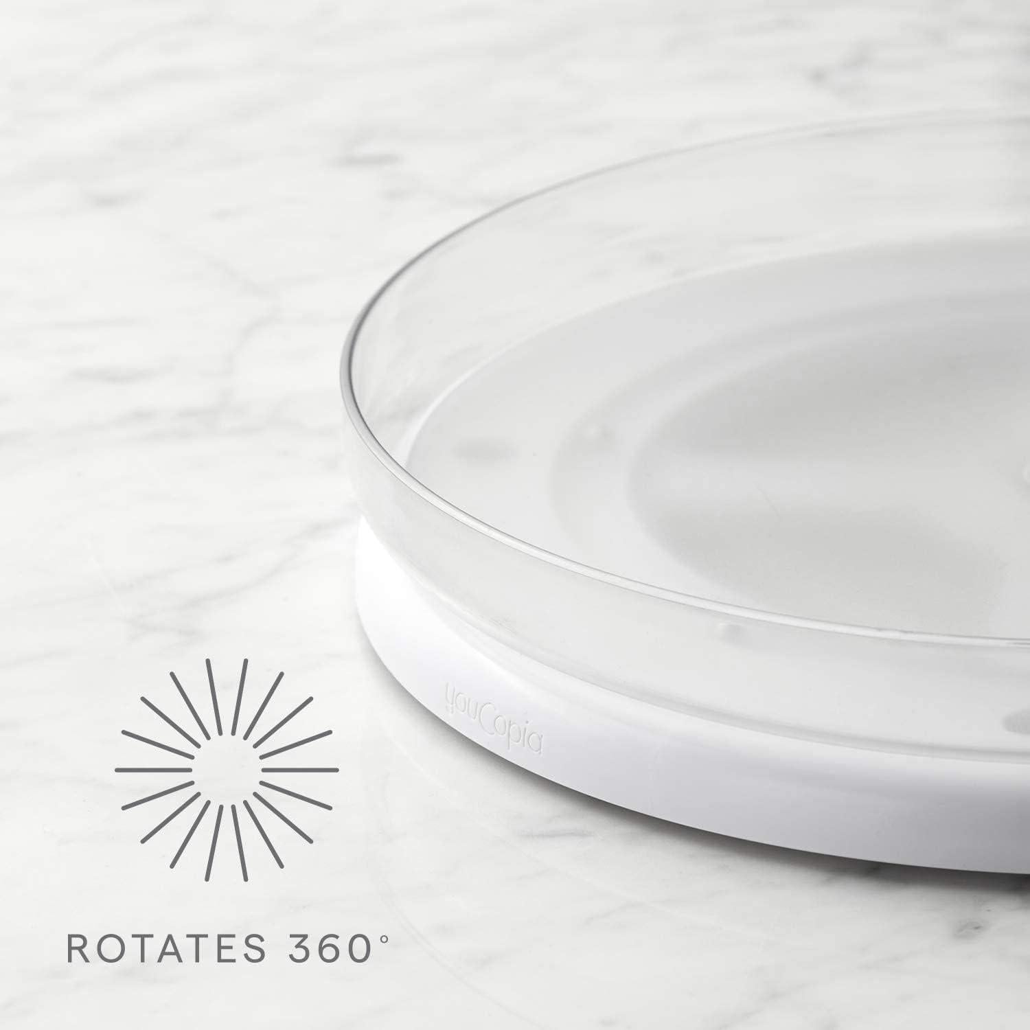 YouCopia FridgeView Plato Giratorio 27,94 cm Blanco