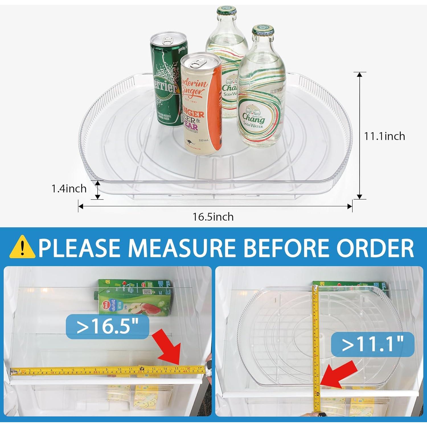 Organizador Giratorio FIRJOY para Refrigerador 41.9x28.9cm