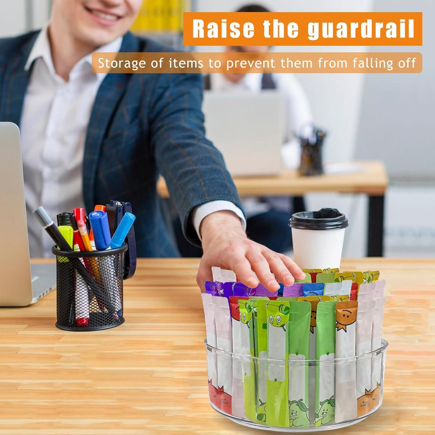 Organizador Giratorio de Bebidas YEXEXINM 2 Paquetes 23 cm