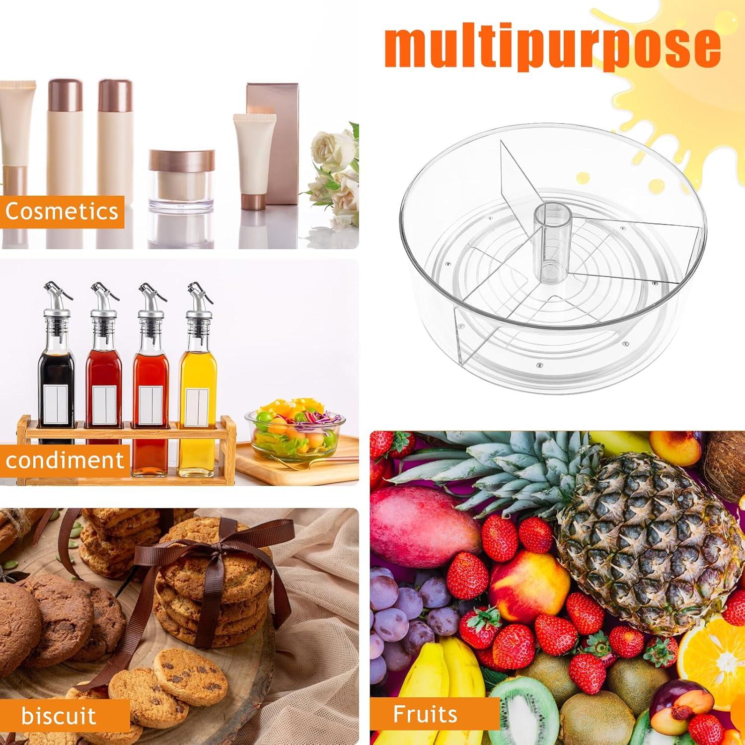 Organizador Giratorio de Bebidas YEXEXINM 2 Paquetes 23 cm