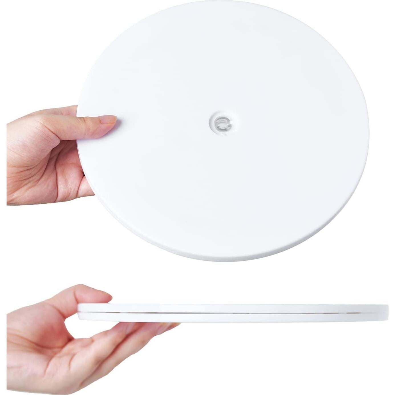 Giratorio Lazy Susan HSTECH 15 cm Acrílico Blanco 30 lbs
