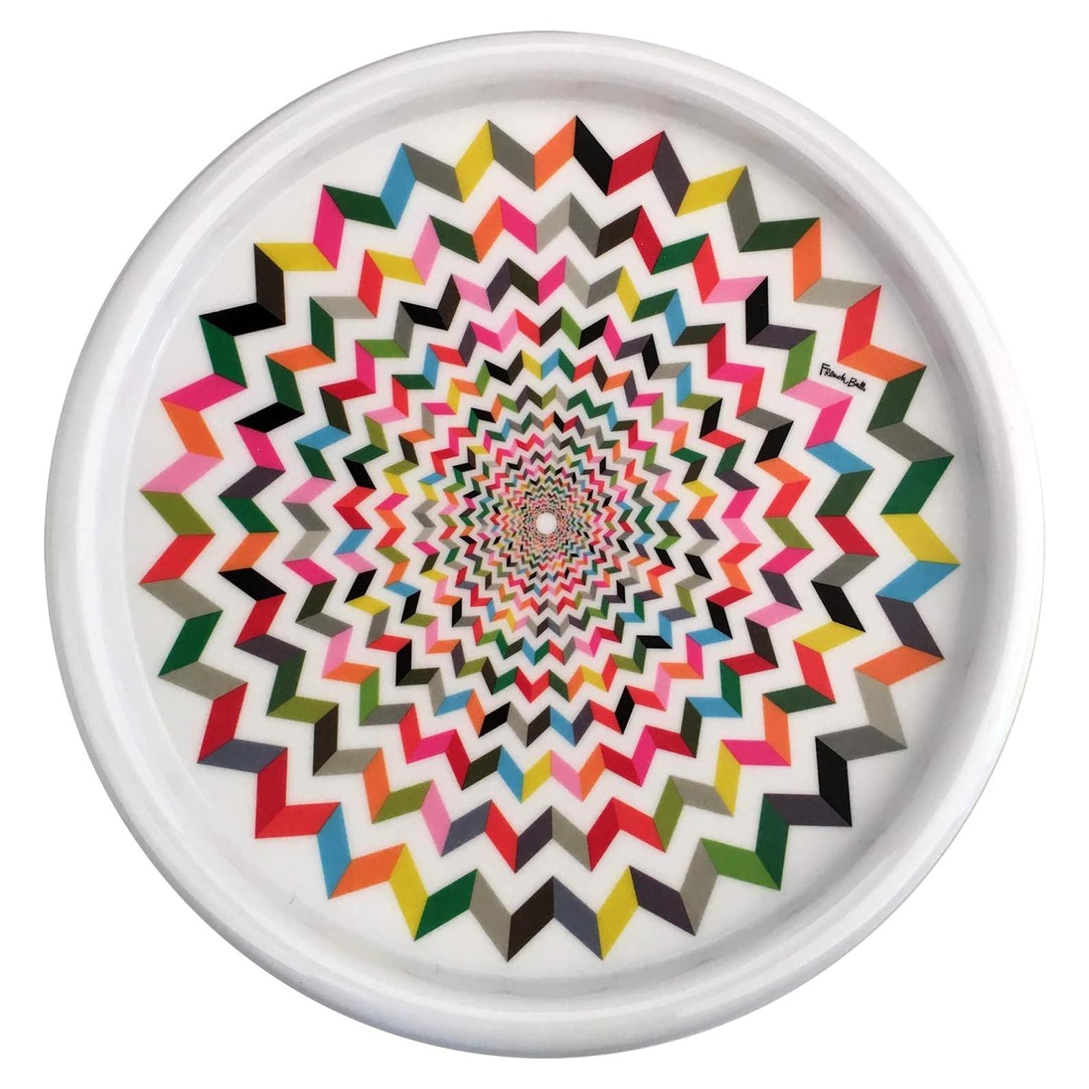 Lazy Susan Giratoria Melamina French Bull Ziggy 24,13 cm