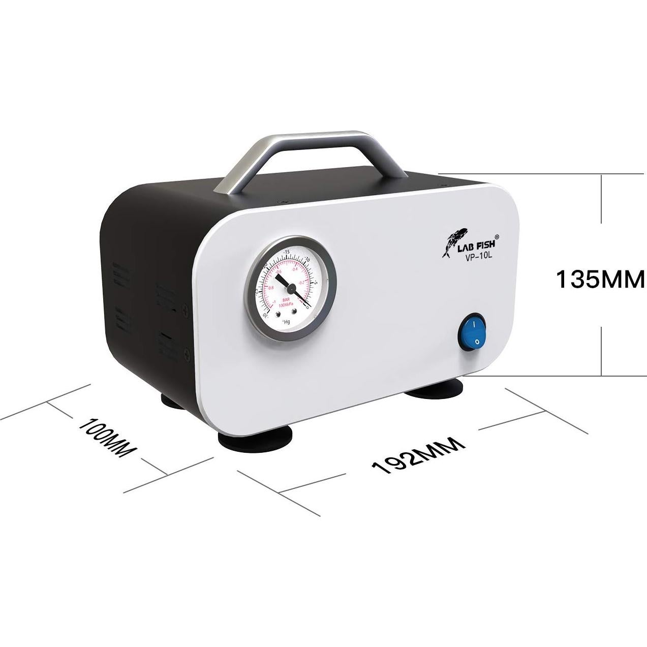 Bomba de Vacío LAB FISH VP-10L 10L/min Sin Aceite