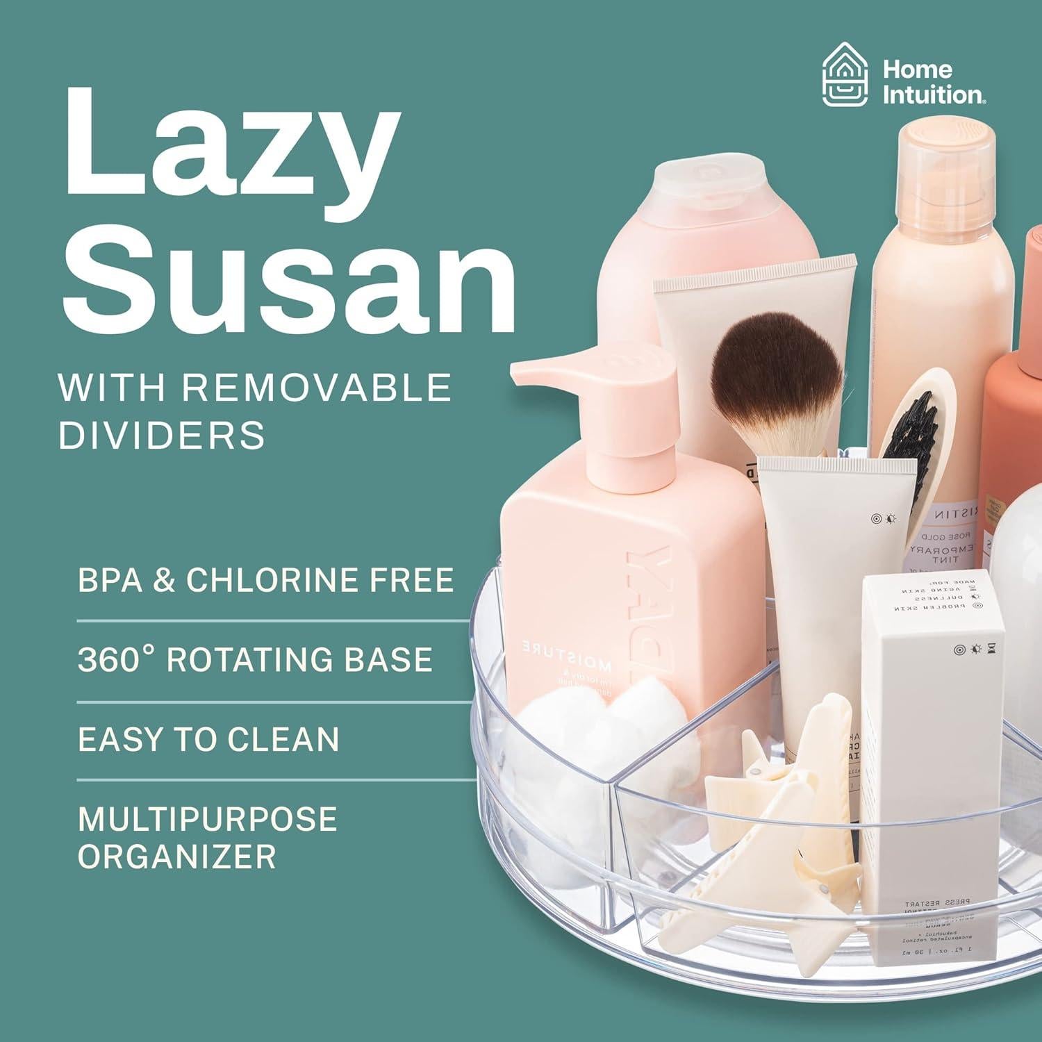 Contenedor Giratorio de Alimentos Home Intuition 22,86 cm