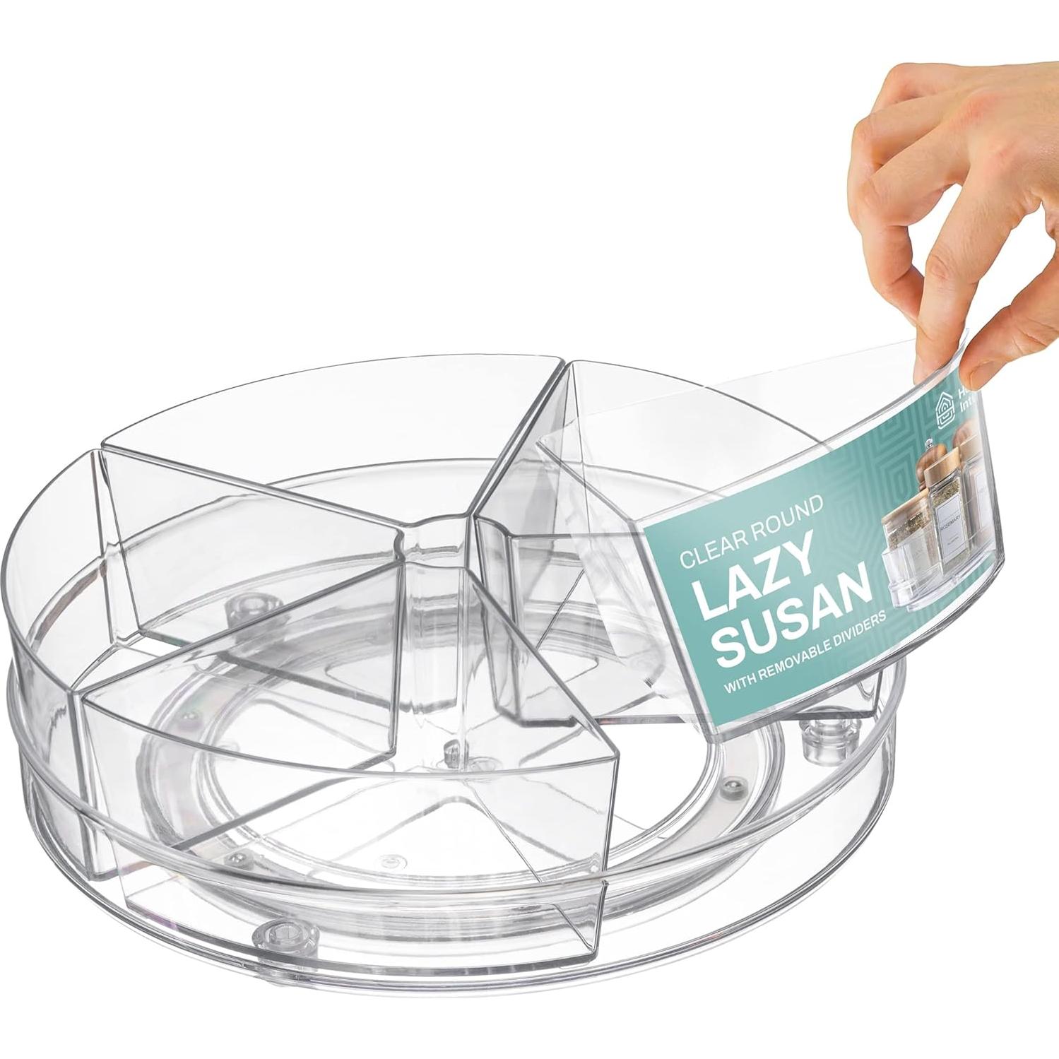 Contenedor Giratorio de Alimentos Home Intuition 22,86 cm