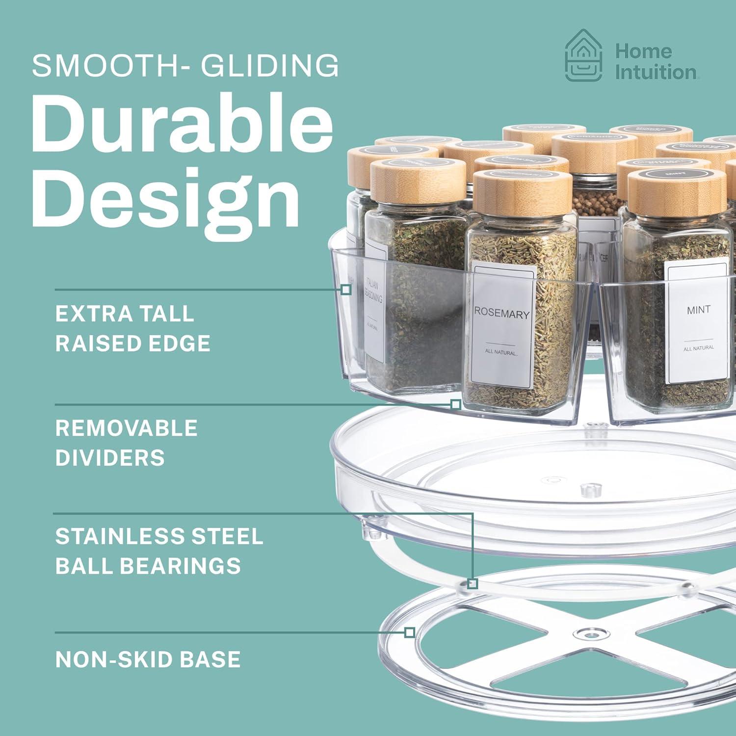 Contenedor Giratorio de Alimentos Home Intuition 22,86 cm