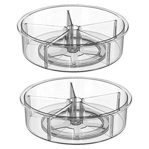 Slideep Organizador Giratorio Redondo 30.5 cm - 2 Paquetes