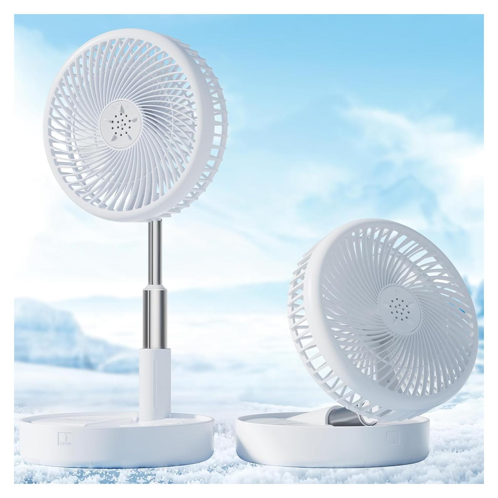 Ventilador de Mesa Portátil Primevolve PF11R Blanco 7200mAh