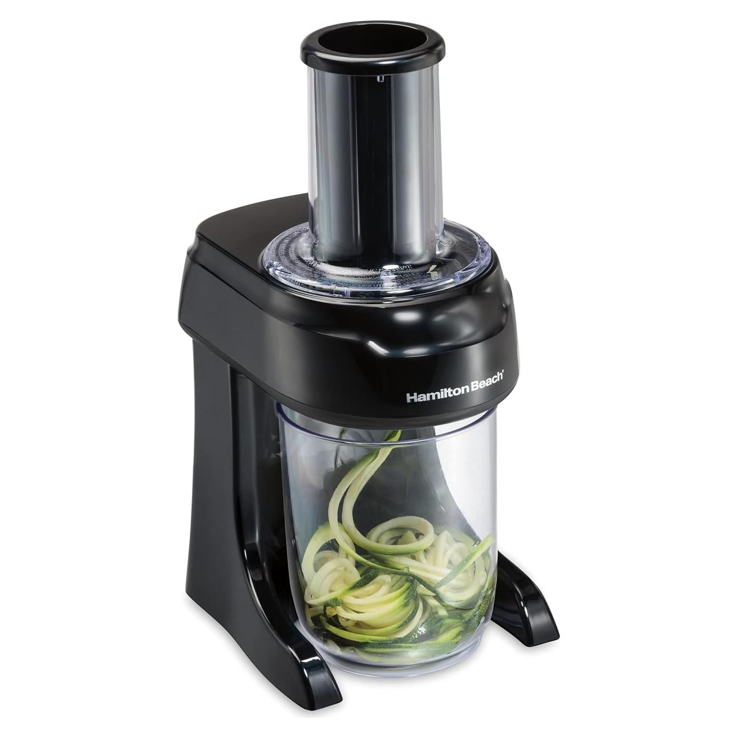 Espiralizador Eléctrico Hamilton Beach 3-en-1 6 Tazas Negro