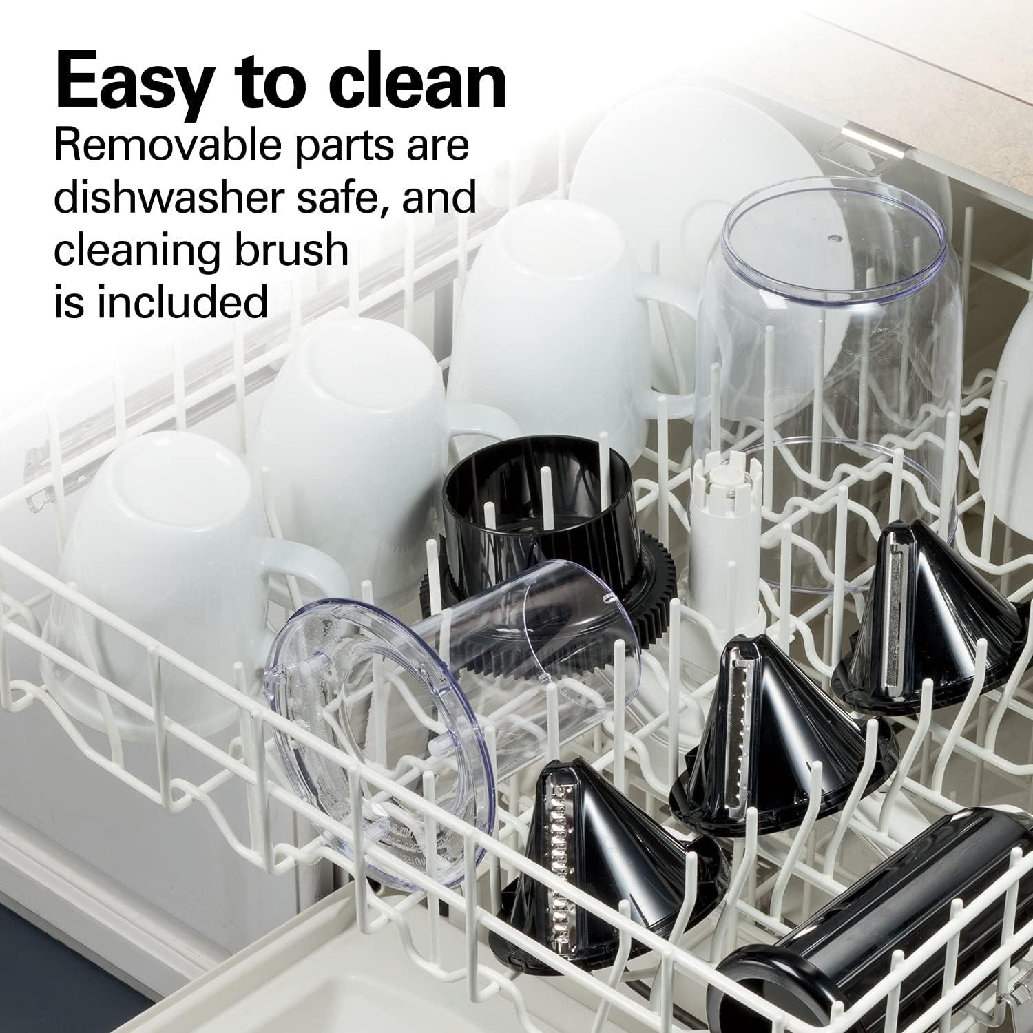 Espiralizador Eléctrico Hamilton Beach 3-en-1 6 Tazas Negro