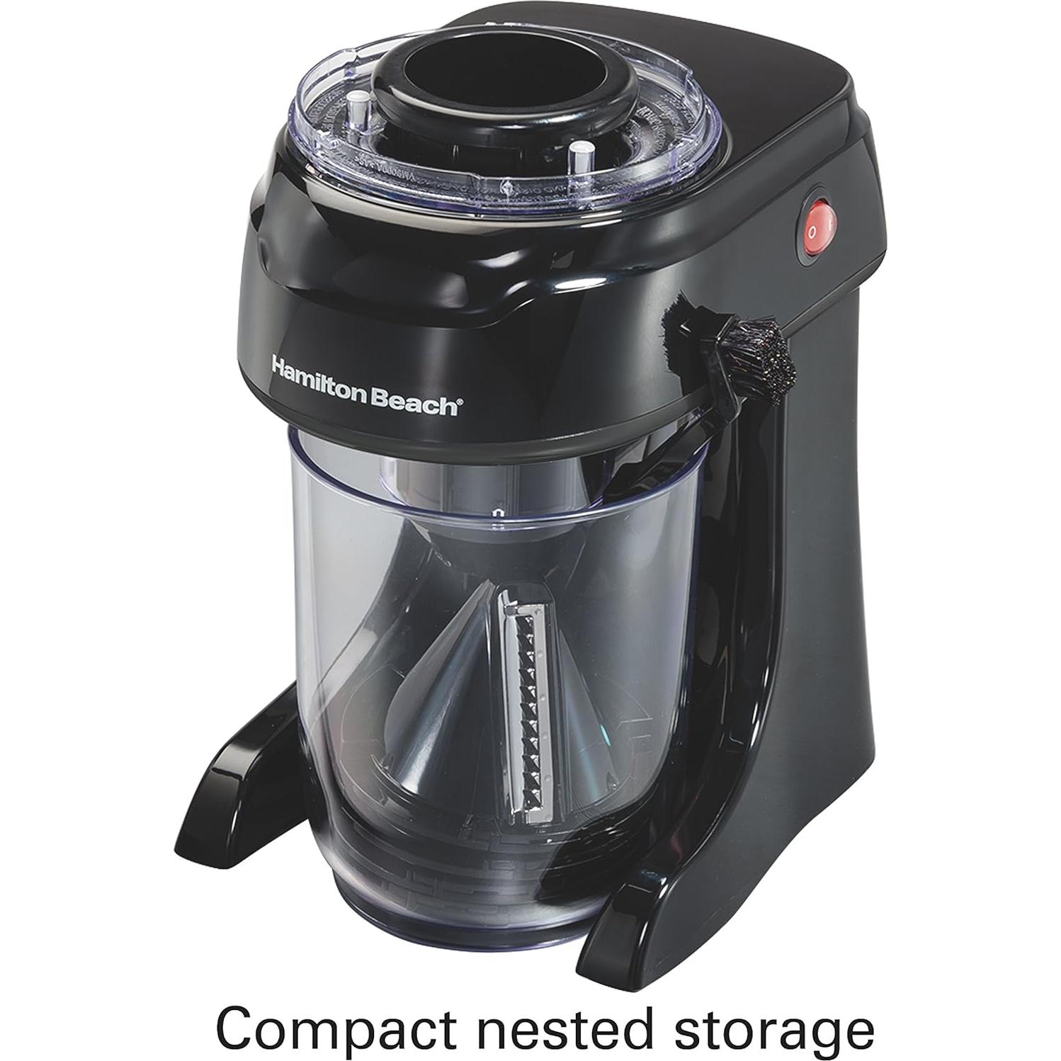 Espiralizador Eléctrico Hamilton Beach 3-en-1 6 Tazas Negro