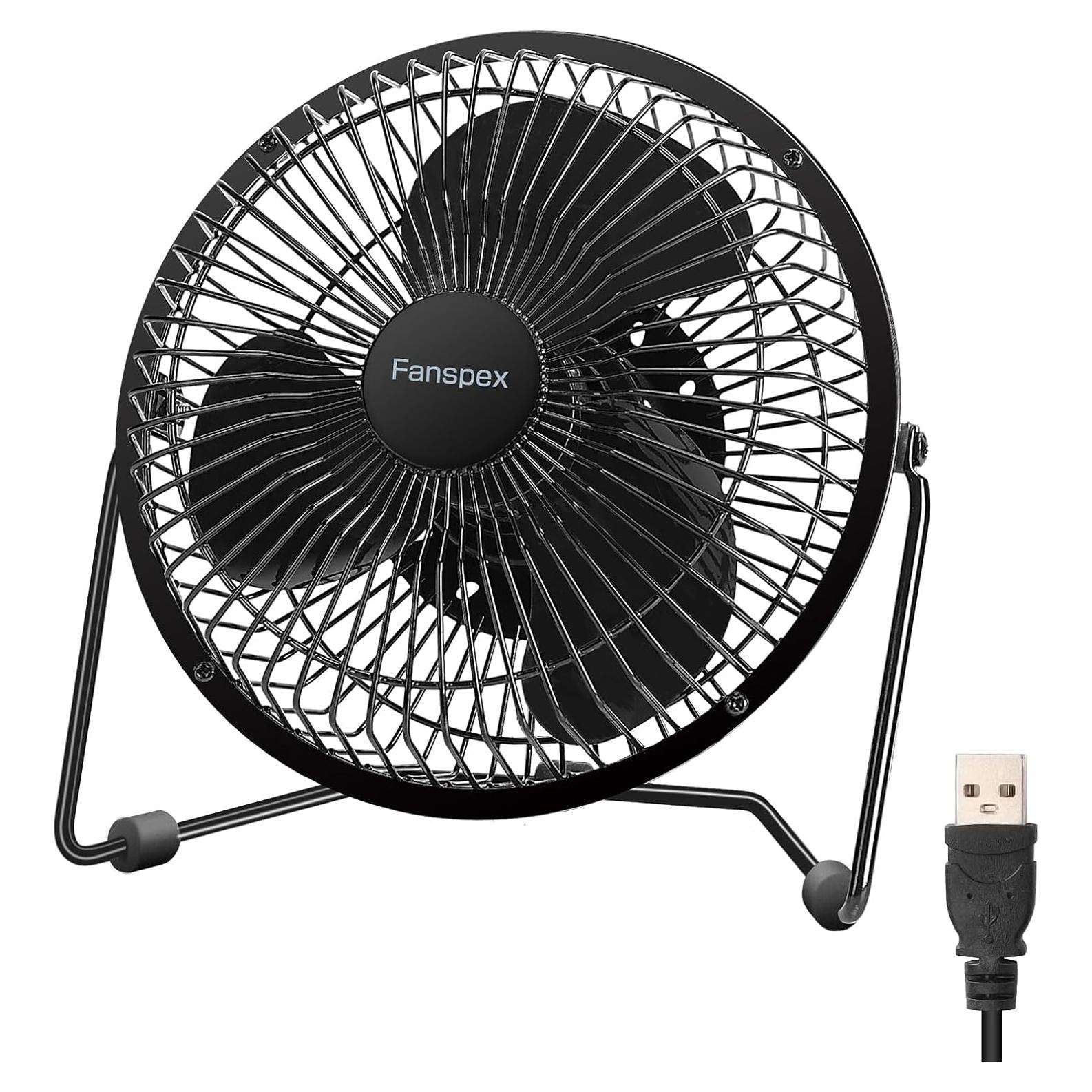 Ventilador de Escritorio USB Fanspex 6 Pulgadas Silencioso 36 dB