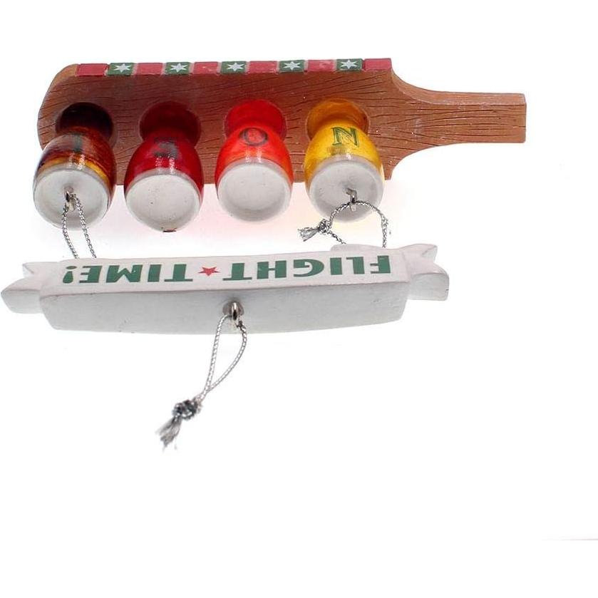 Adorno de Navidad Kurt Adler Vaso de Cerveza Noel 12 cm