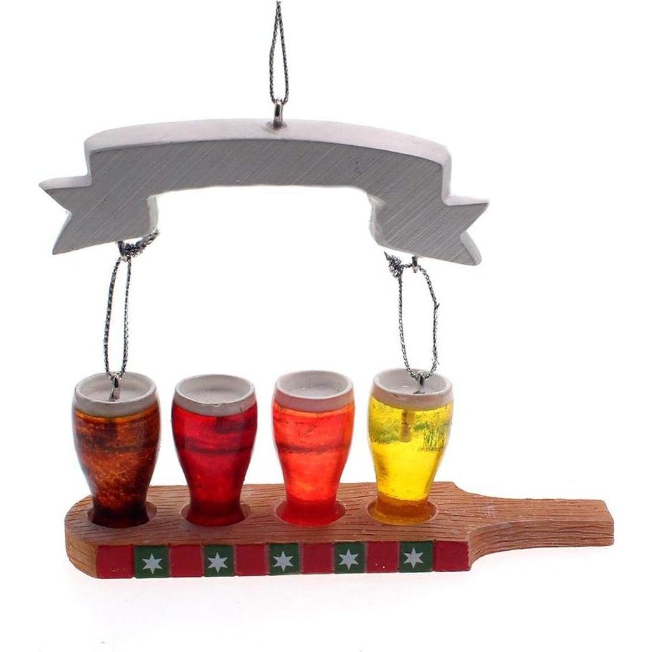 Adorno de Navidad Kurt Adler Vaso de Cerveza Noel 12 cm