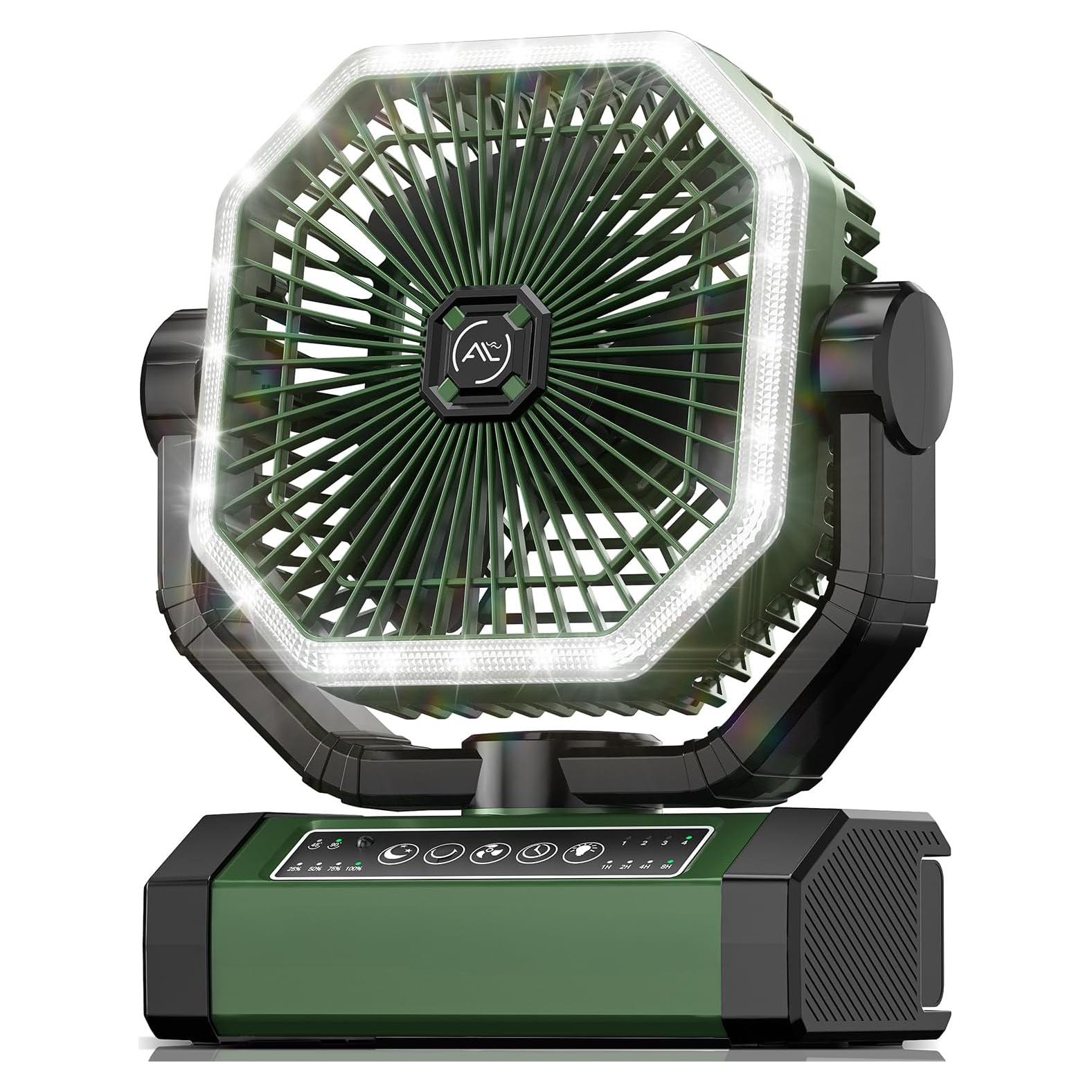 Ventilador Portátil Allsion GYFS-01 24000mAh con Control Remoto