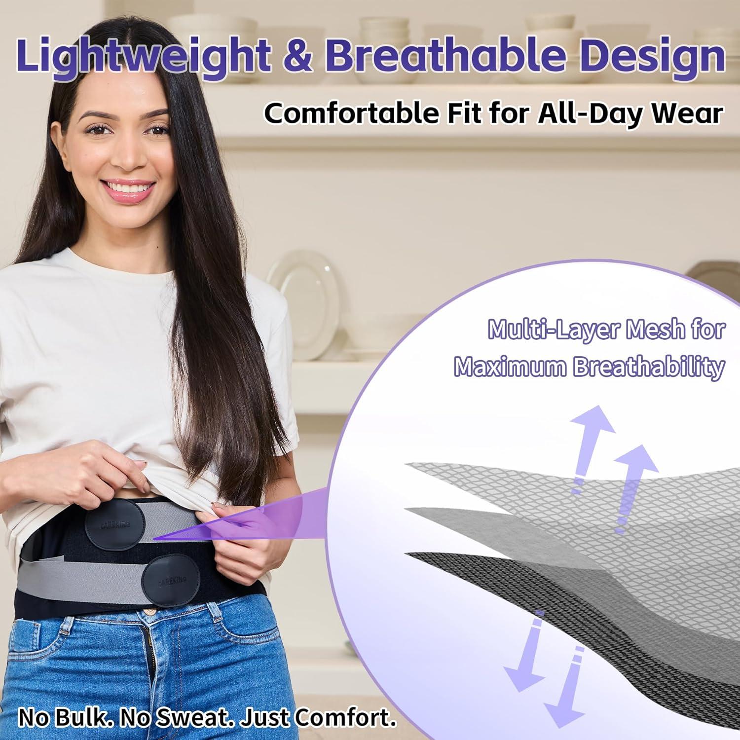 Almohadilla Térmica Inalámbrica CAREKING B68 con Masaje y Calor