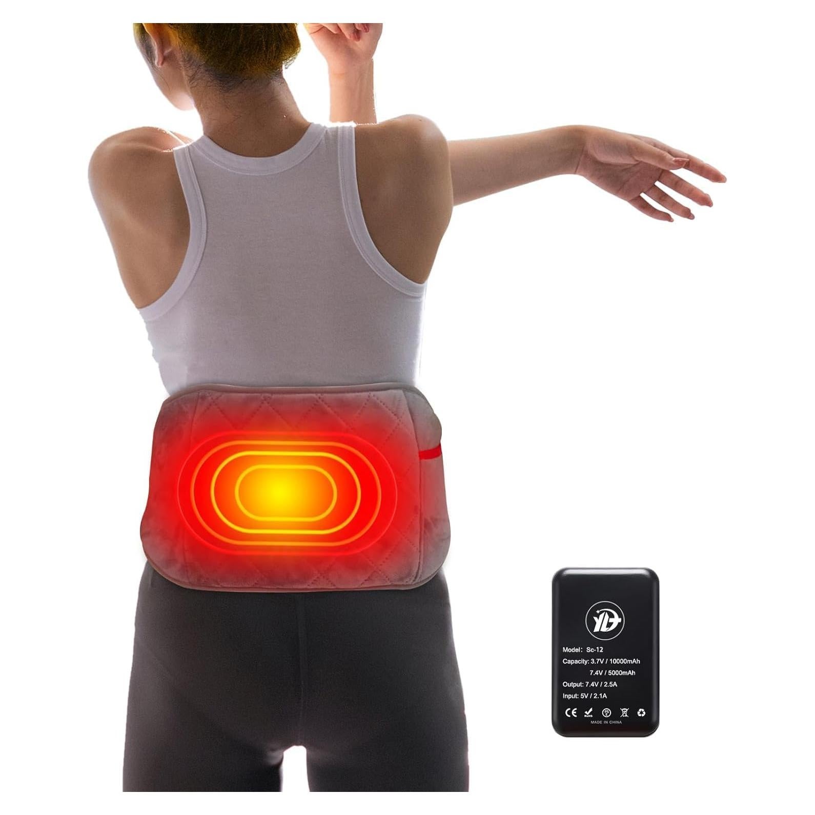 Almohadilla Calefactora Inalámbrica CURODAR 42x19cm 10000mAh