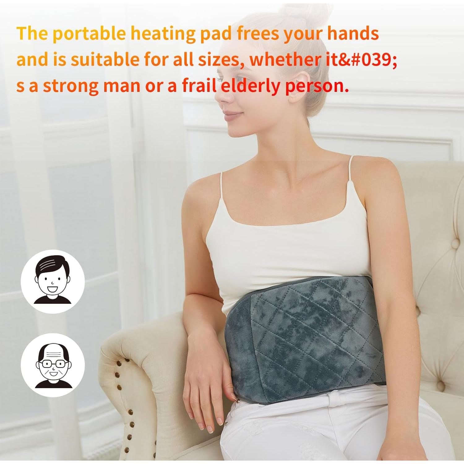 Almohadilla Calefactora Inalámbrica CURODAR 42x19cm 10000mAh