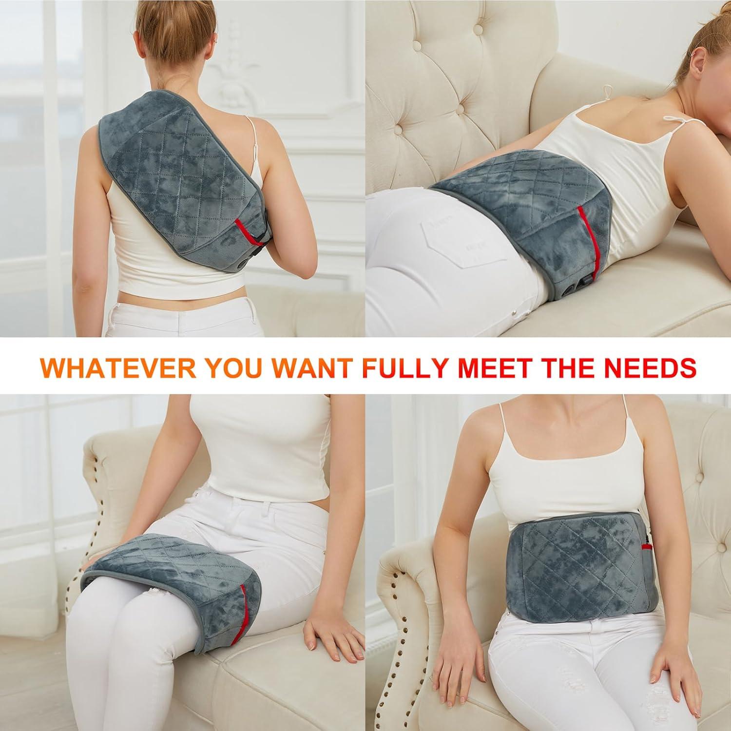 Almohadilla Calefactora Inalámbrica CURODAR 42x19cm 10000mAh