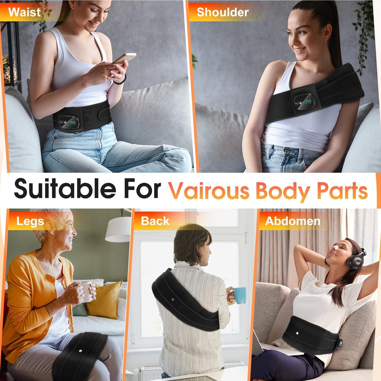 Almohadilla Calefactora Eléctrica FlareMore XL Sin Cable 5000mAh