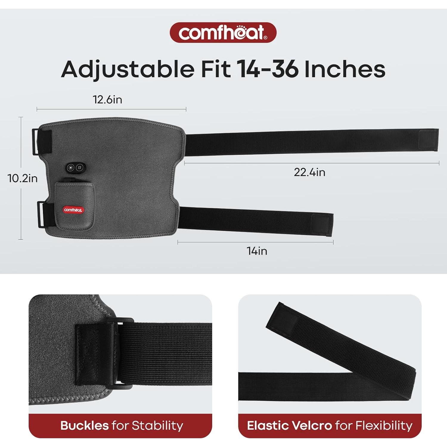 Almohadilla Calentadora Inalámbrica Comfheat para Piernas 5000mAh