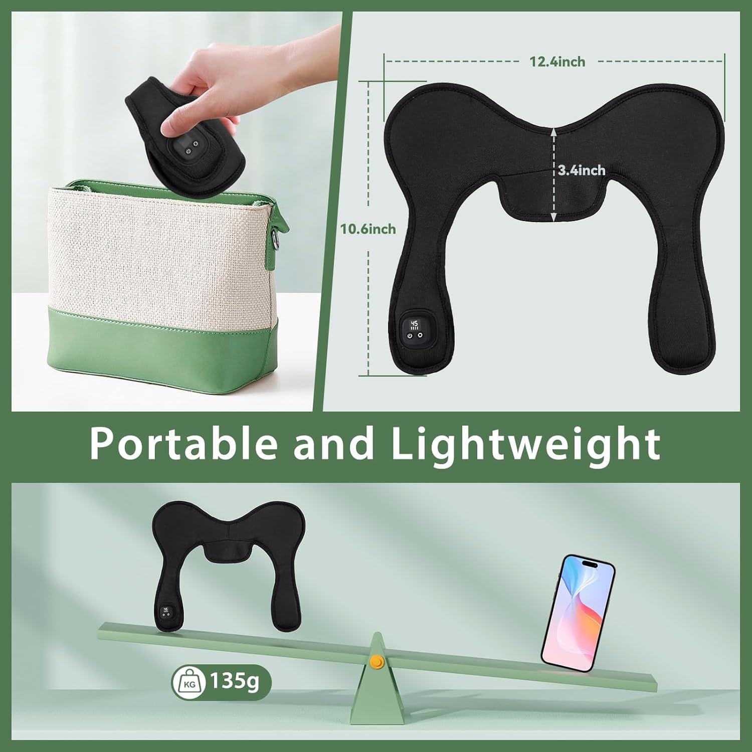 Almohadilla Calentadora Inalámbrica Telepepe para Cuello 4 Niveles