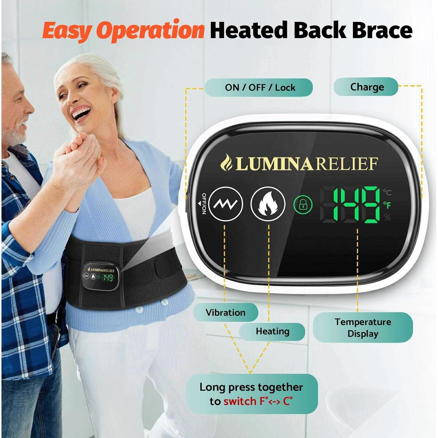 Almohadilla Térmica Inalámbrica LUMINARELIEF LR1 31.5x21.6cm