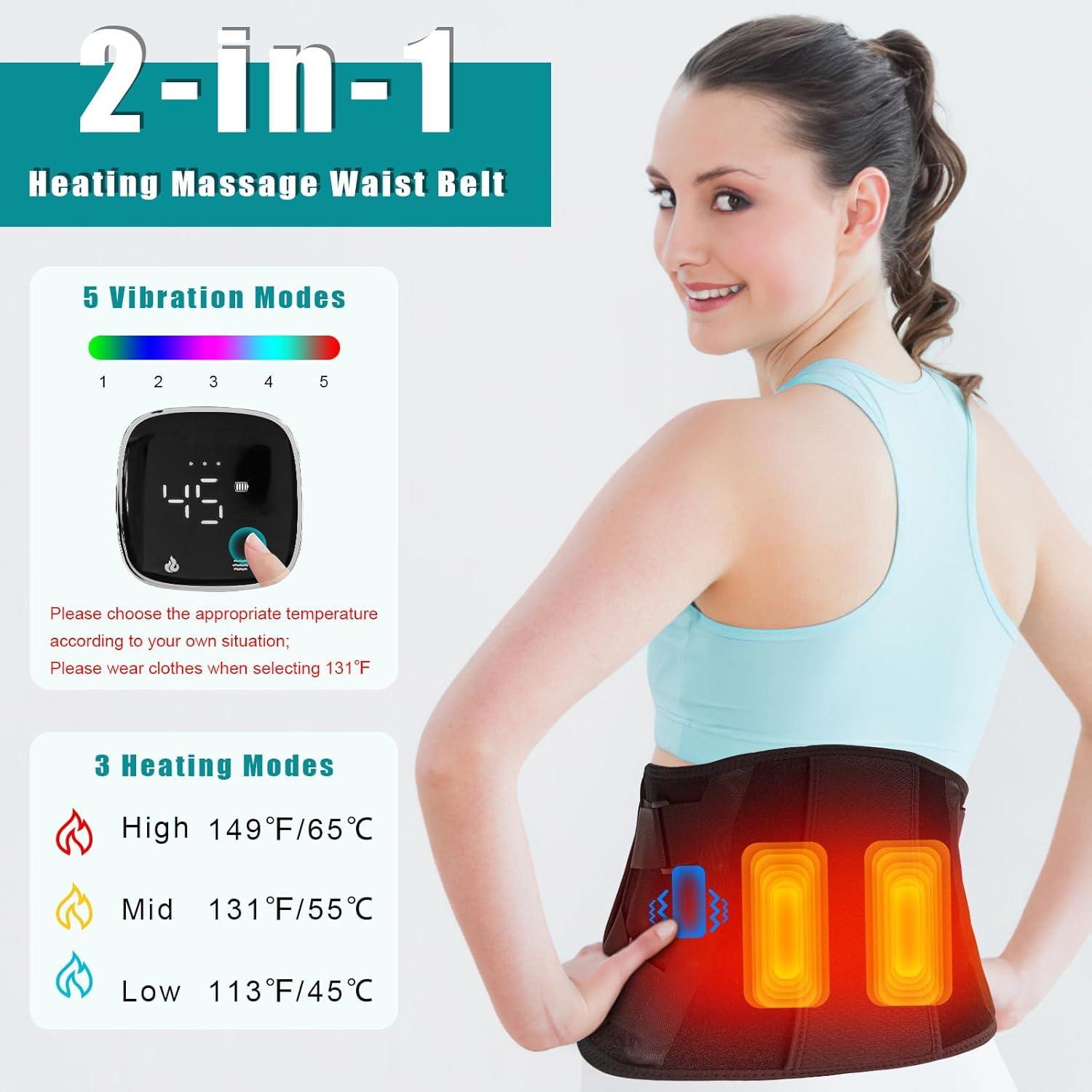 Almohadilla Térmica Inalámbrica ITEFDTUTNE 152.4 cm 3 Niveles Calor