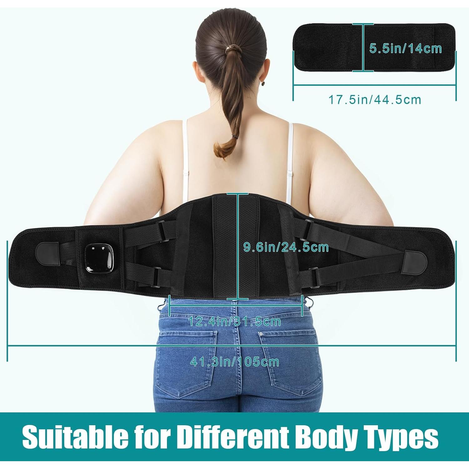 Almohadilla Térmica Inalámbrica ITEFDTUTNE 152.4 cm 3 Niveles Calor