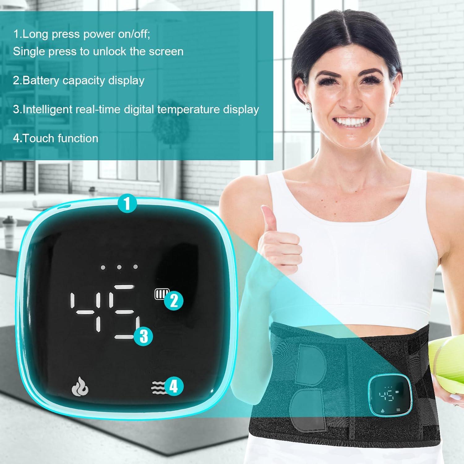 Almohadilla Térmica Inalámbrica ITEFDTUTNE 152.4 cm 3 Niveles Calor