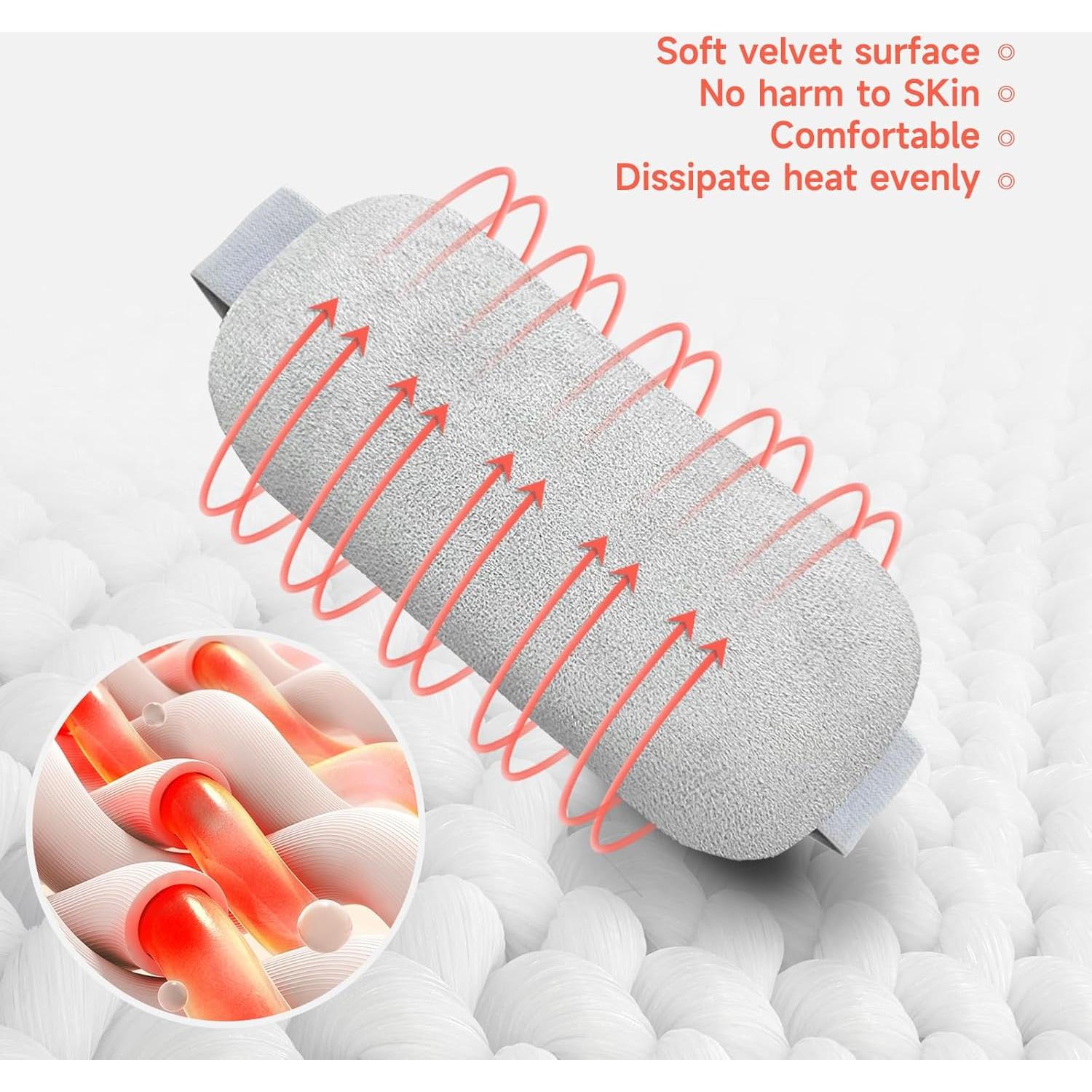 Almohadilla Térmica Eléctrica Portátil Lilampts 4 Niveles Calor