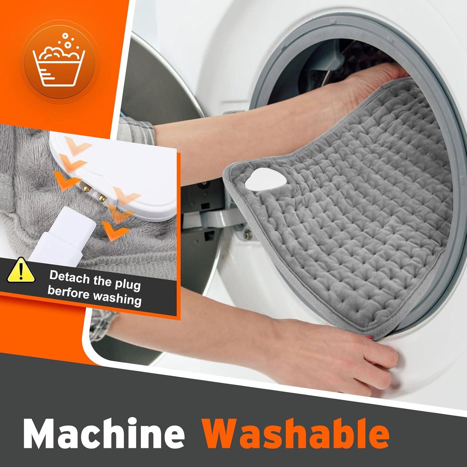 Almohadilla Calefactora Eléctrica EDIFOLLY 30x127cm 9 Niveles