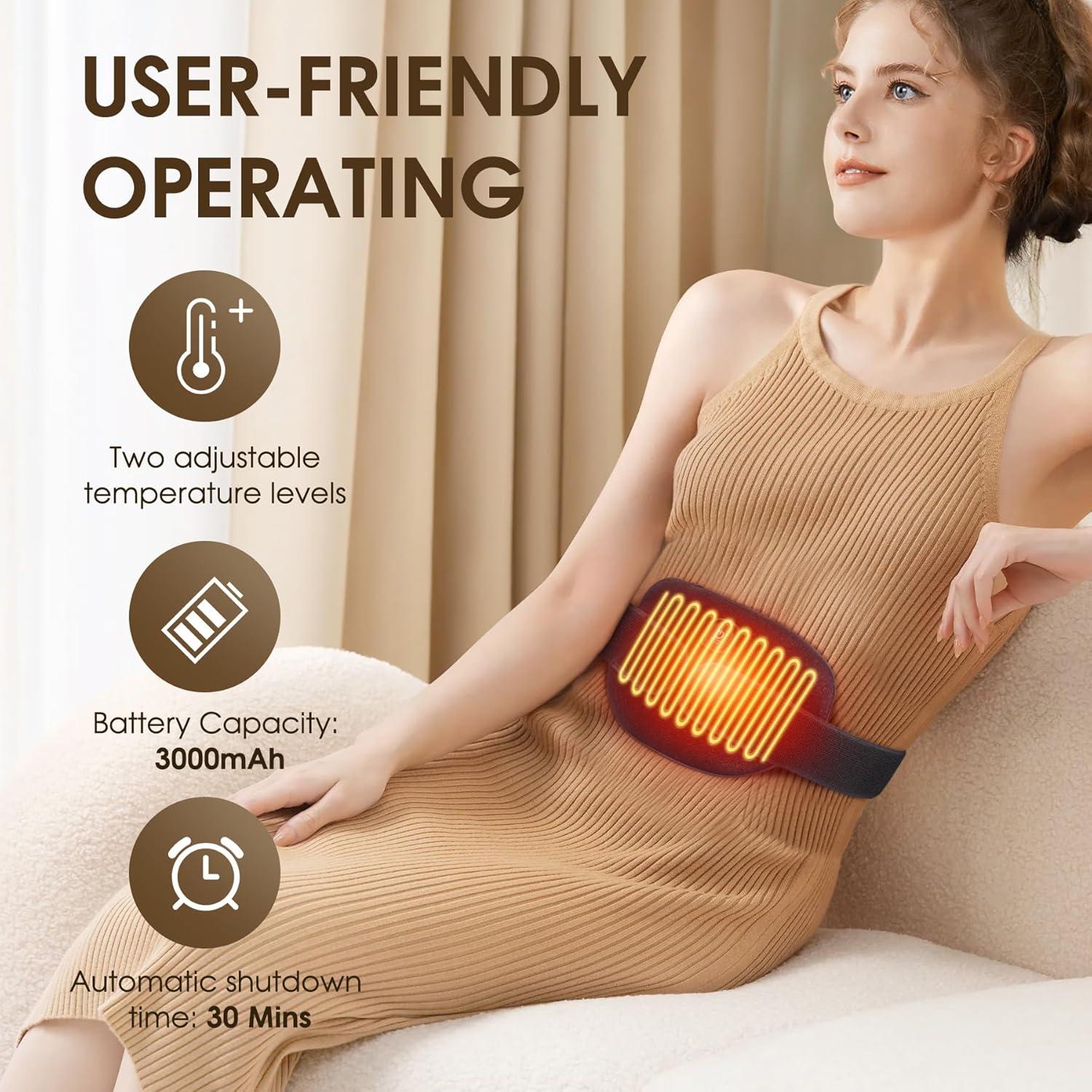 Faja Calentada Inalámbrica ComfyThera para Abdomen 3000mAh