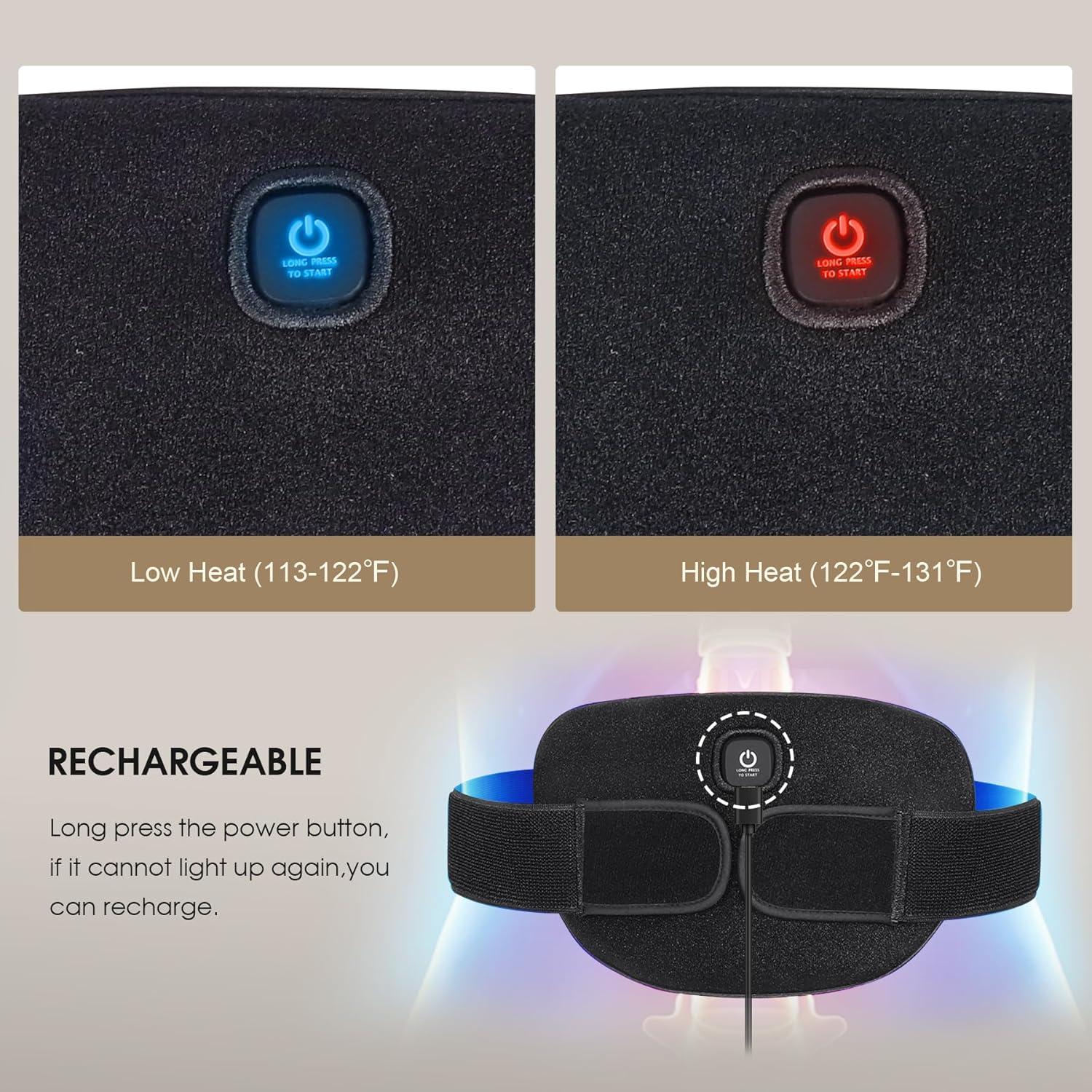 Faja Calentada Inalámbrica ComfyThera para Abdomen 3000mAh