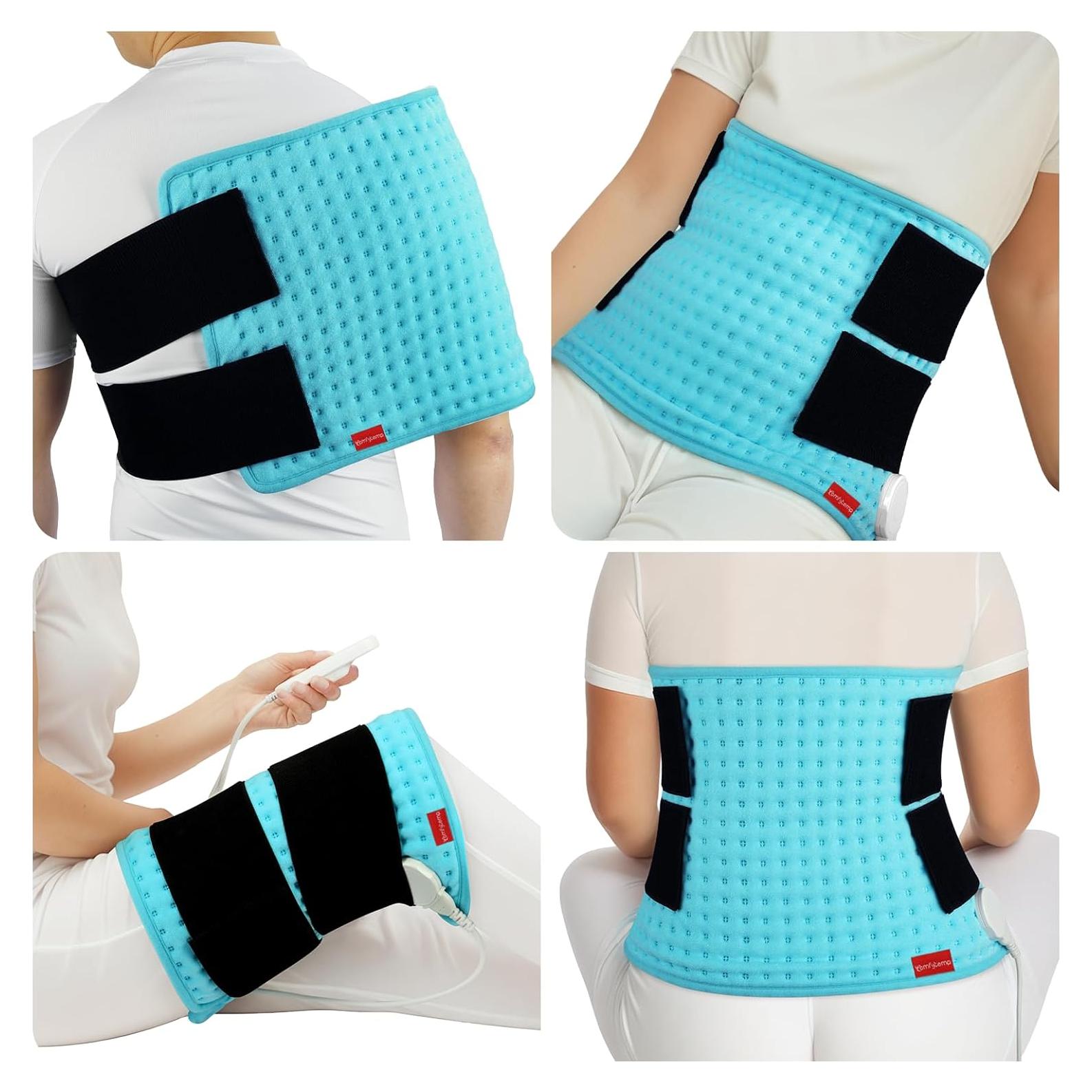 Almohadilla Térmica Eléctrica Comfytemp 30x60 cm con Correas