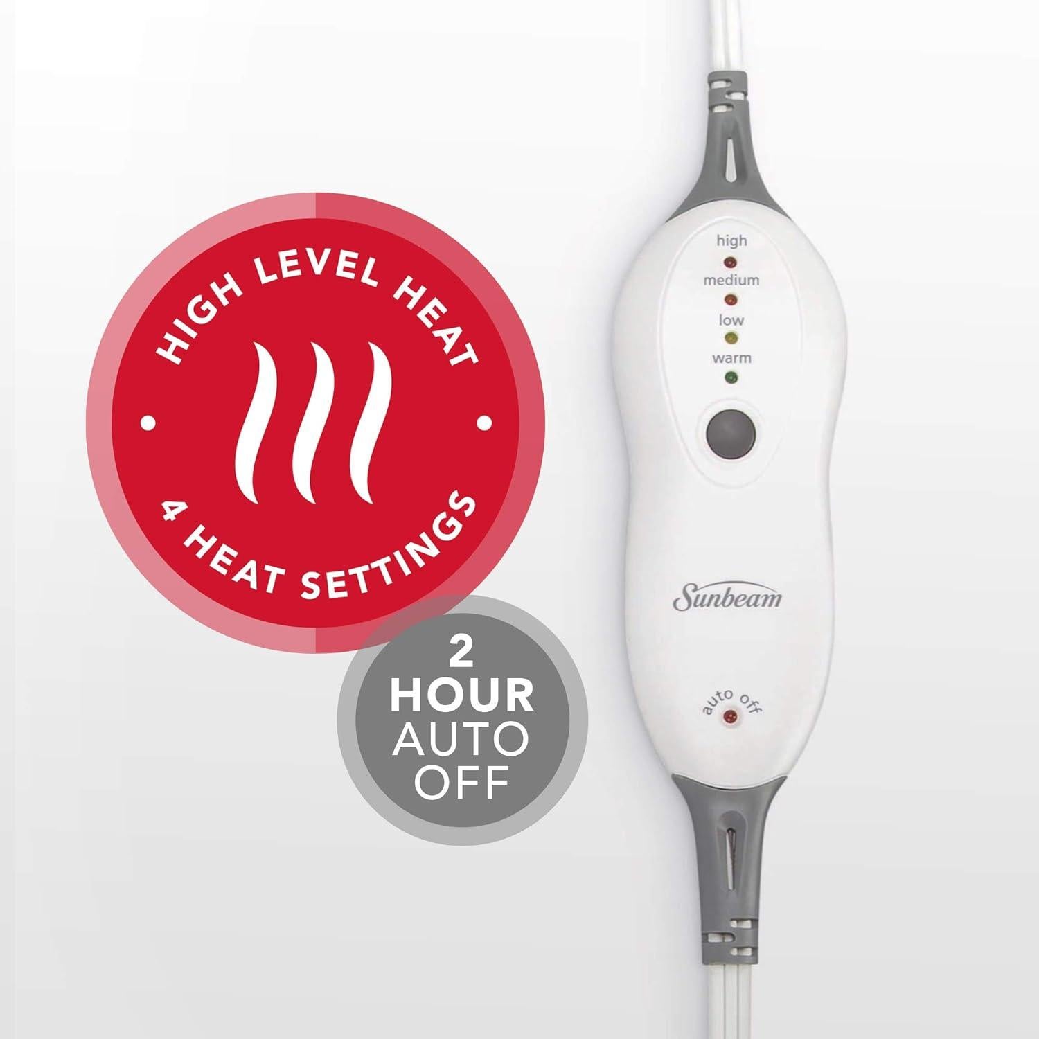 Envoltura Térmica Sunbeam para Espalda 58.4 x 38.1 cm Gris