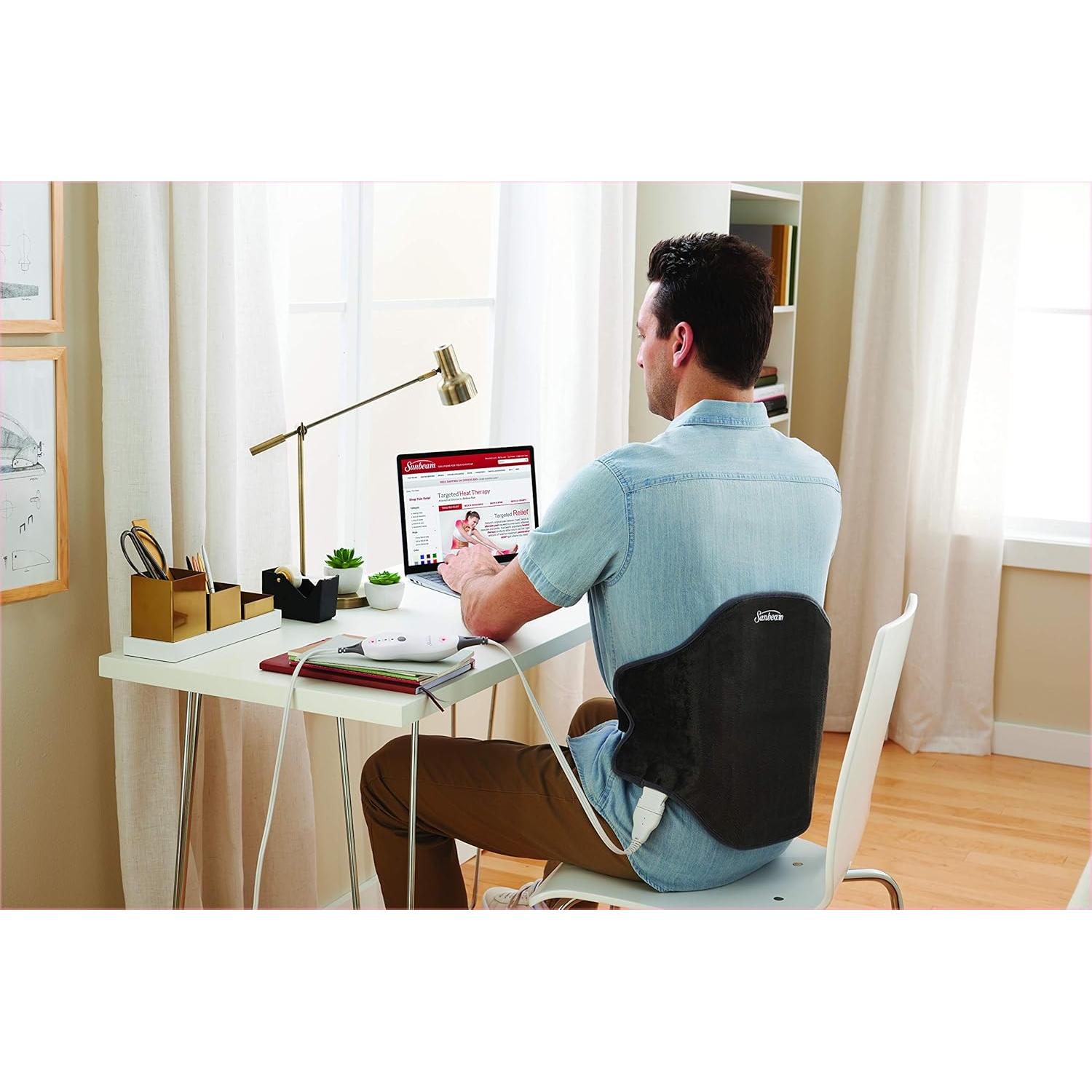 Envoltura Térmica Sunbeam para Espalda 58.4 x 38.1 cm Gris