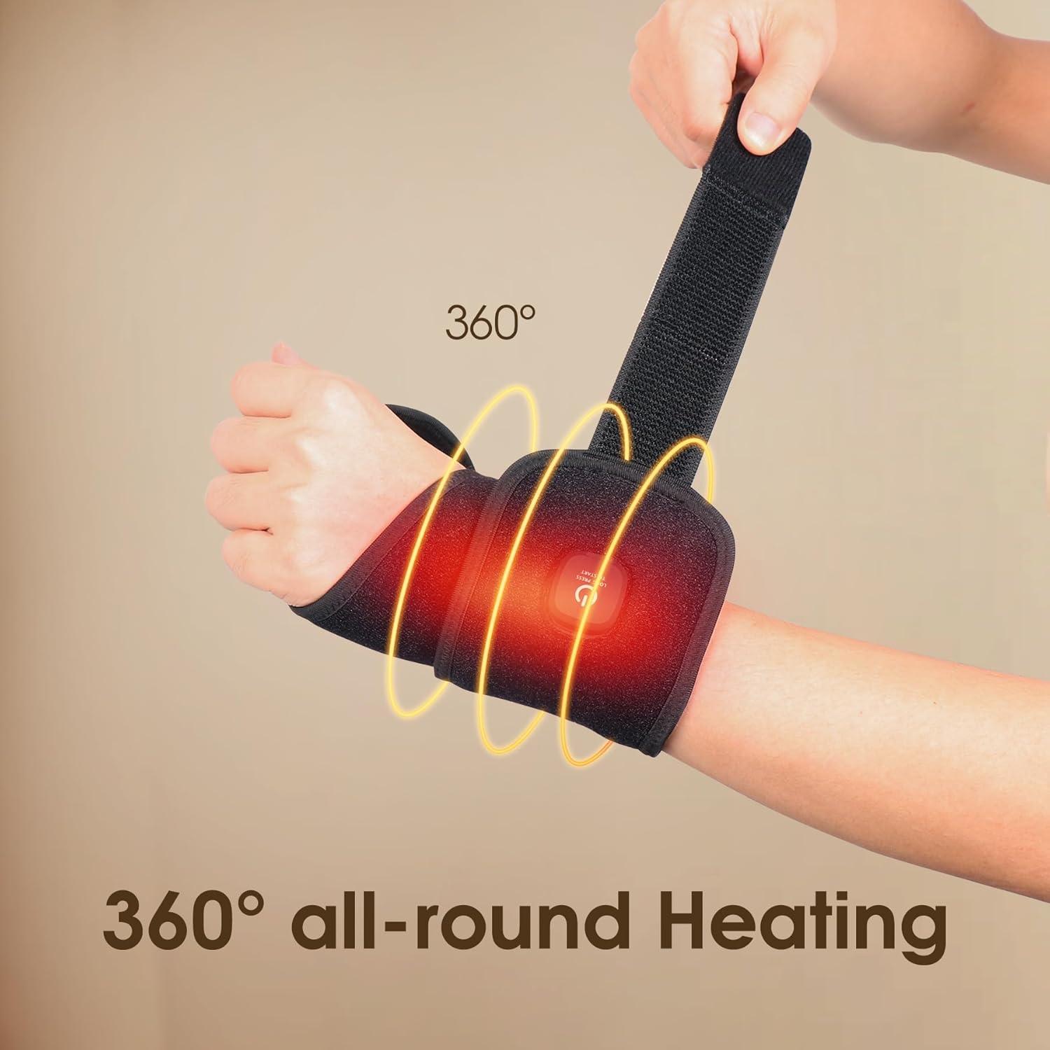 Almohadilla Térmica Inalámbrica ComfyThera para Muñeca - 2 Niveles de Calor